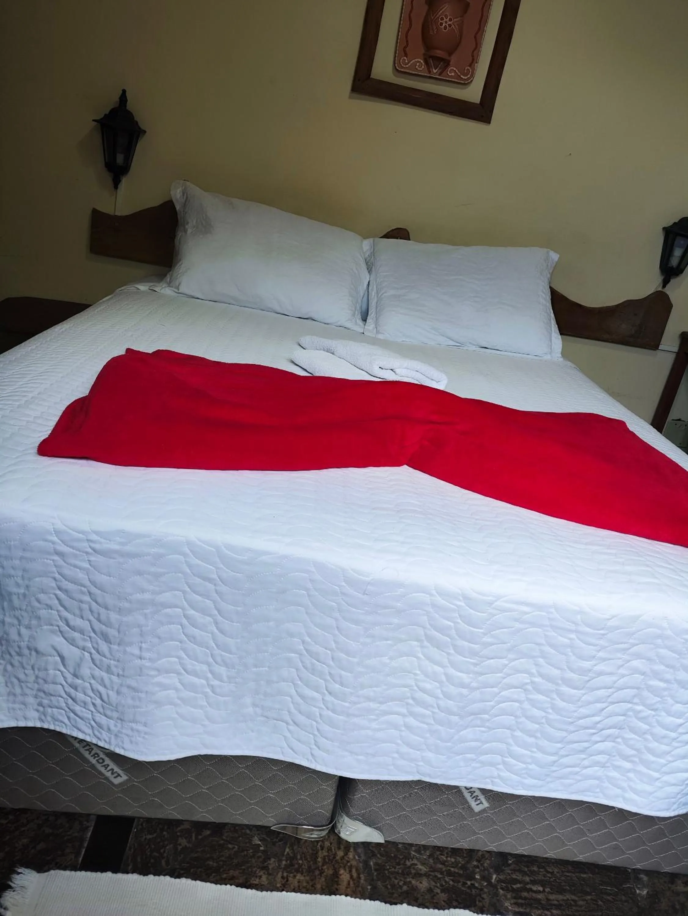 Bed in Hotel Montanhas de Minas