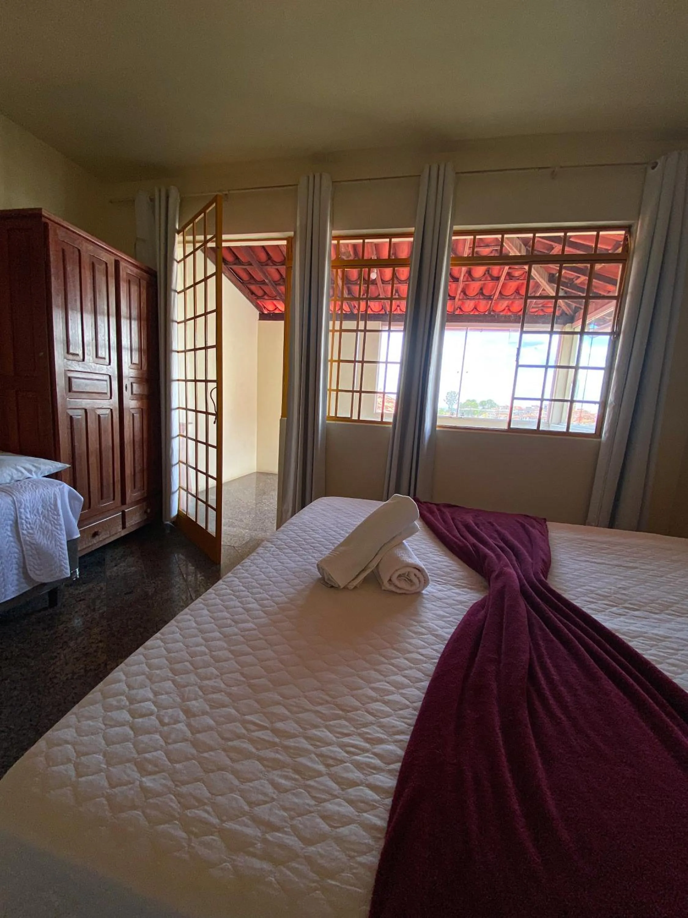 Bed in Hotel Montanhas de Minas