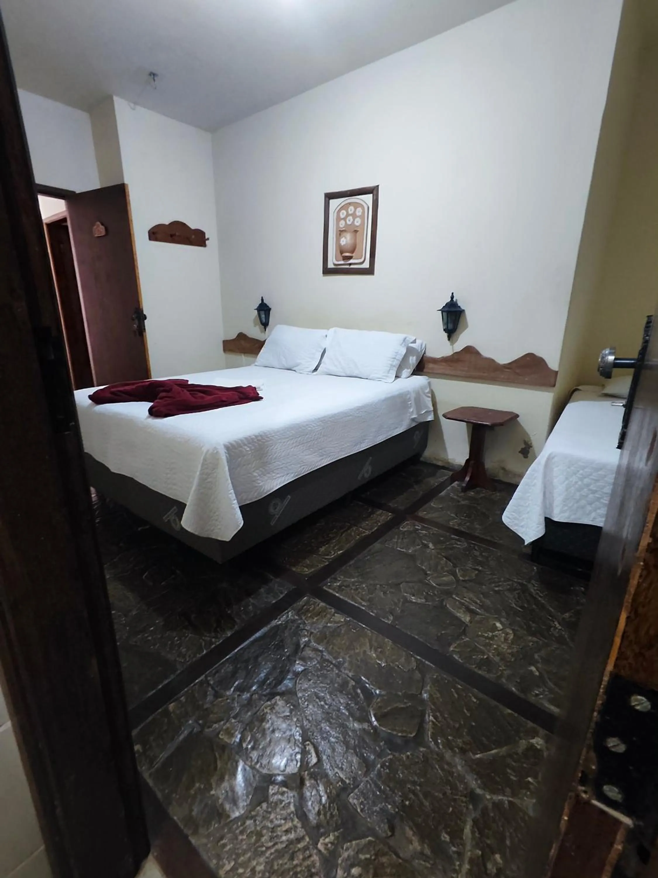 Bed in Hotel Montanhas de Minas