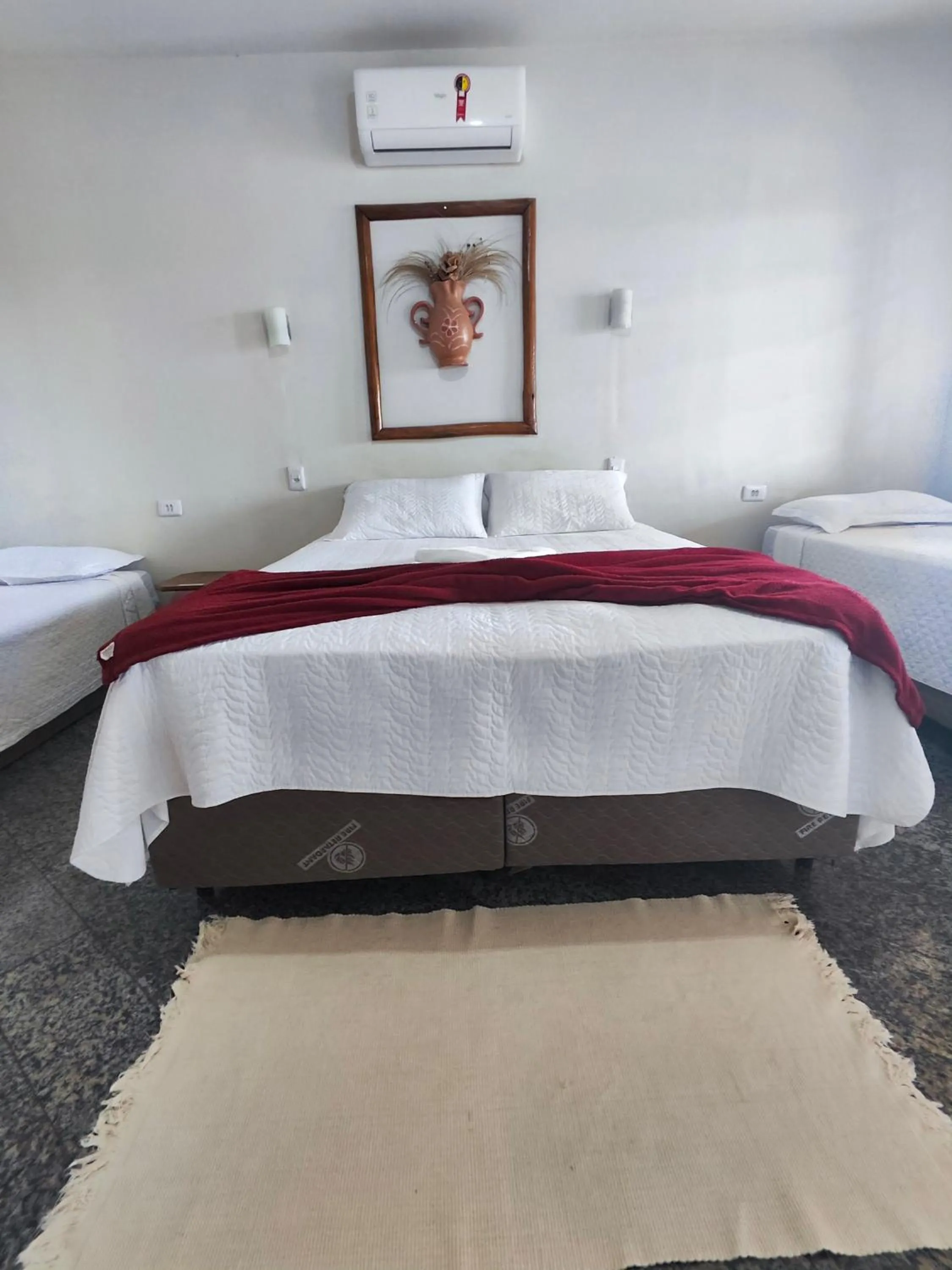 Bed in Hotel Montanhas de Minas