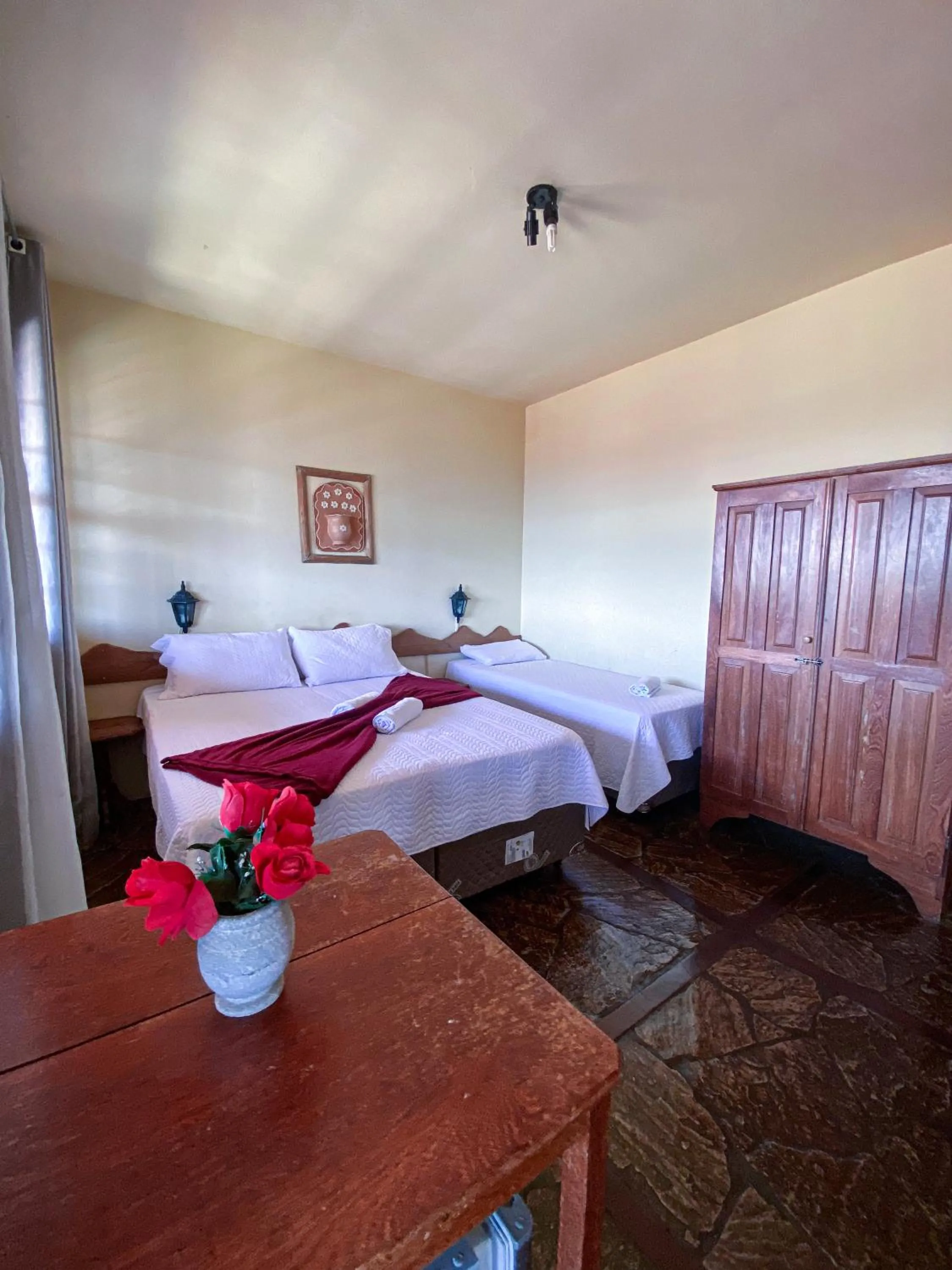 Bed in Hotel Montanhas de Minas