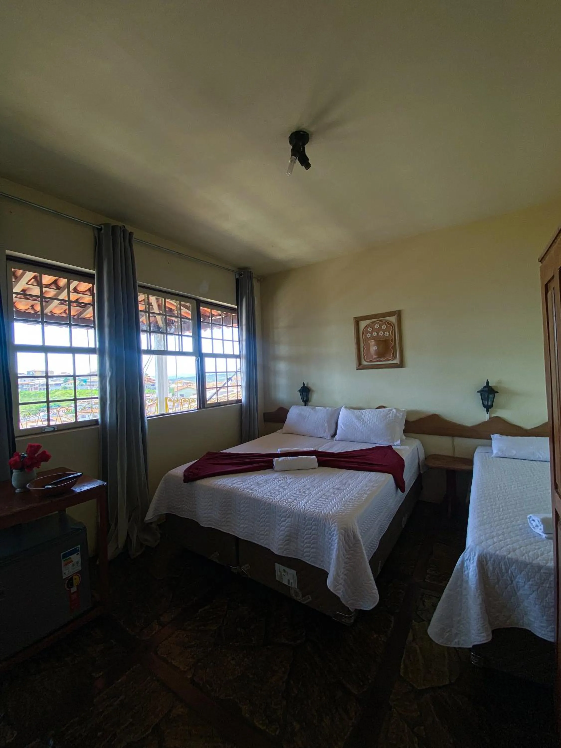 Bed in Hotel Montanhas de Minas