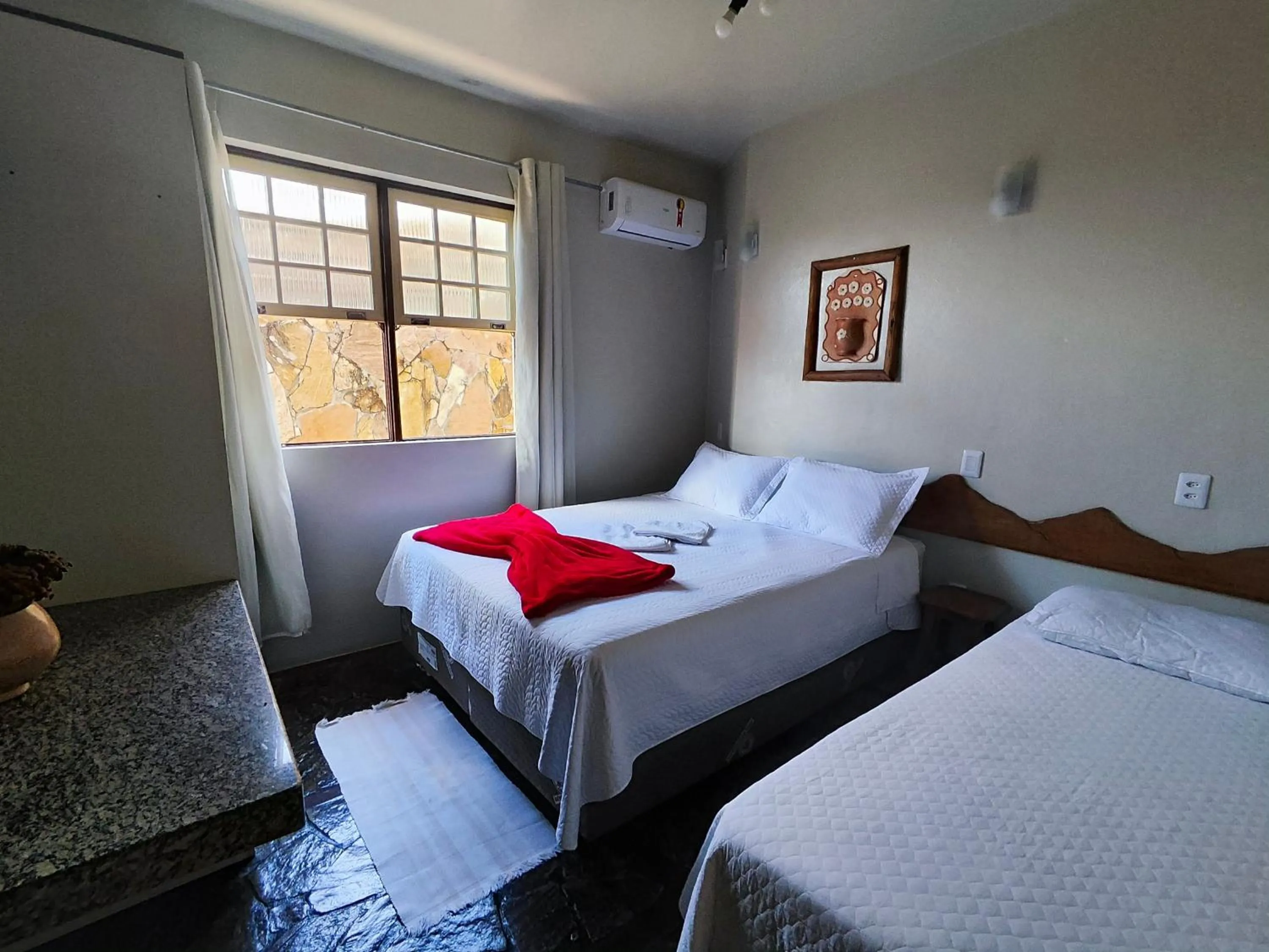 Bed in Hotel Montanhas de Minas