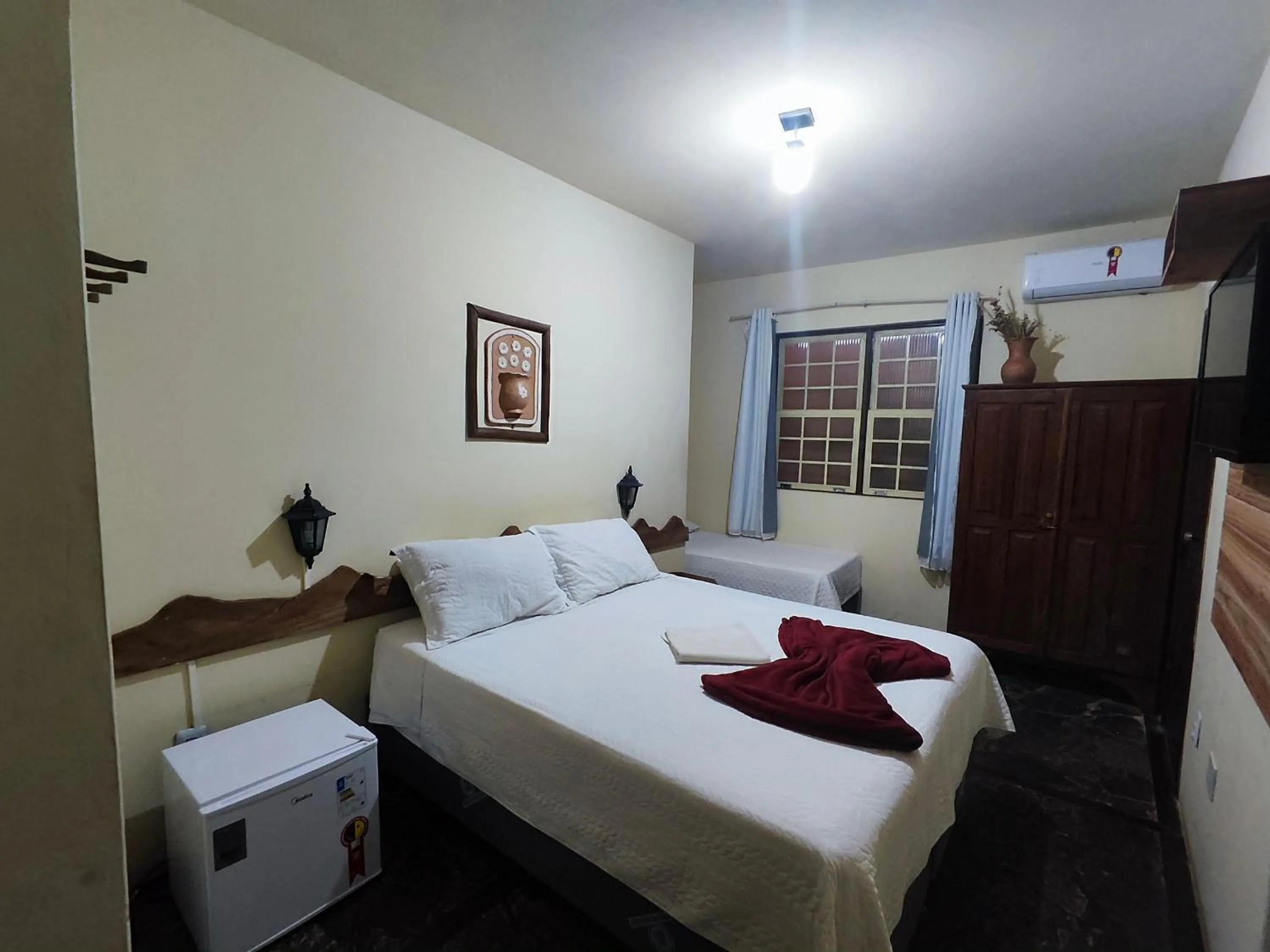 Bed in Hotel Montanhas de Minas