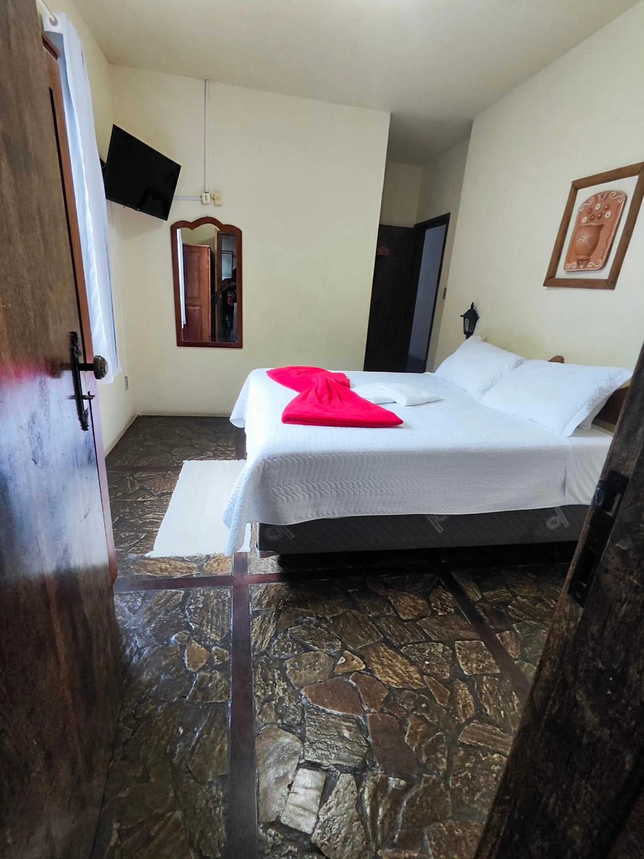 Bed in Hotel Montanhas de Minas