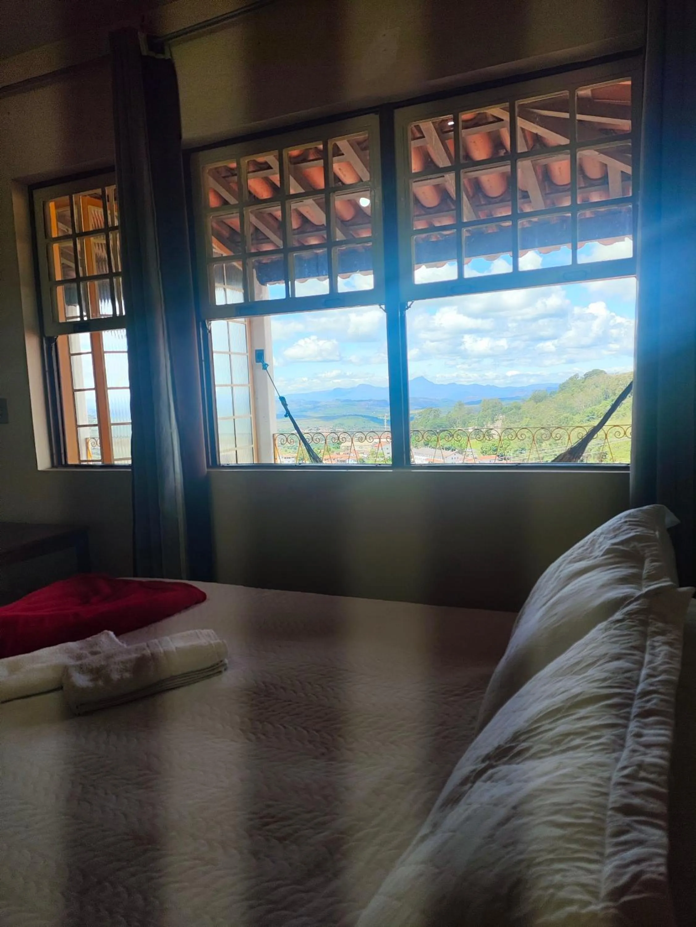 Bed in Hotel Montanhas de Minas