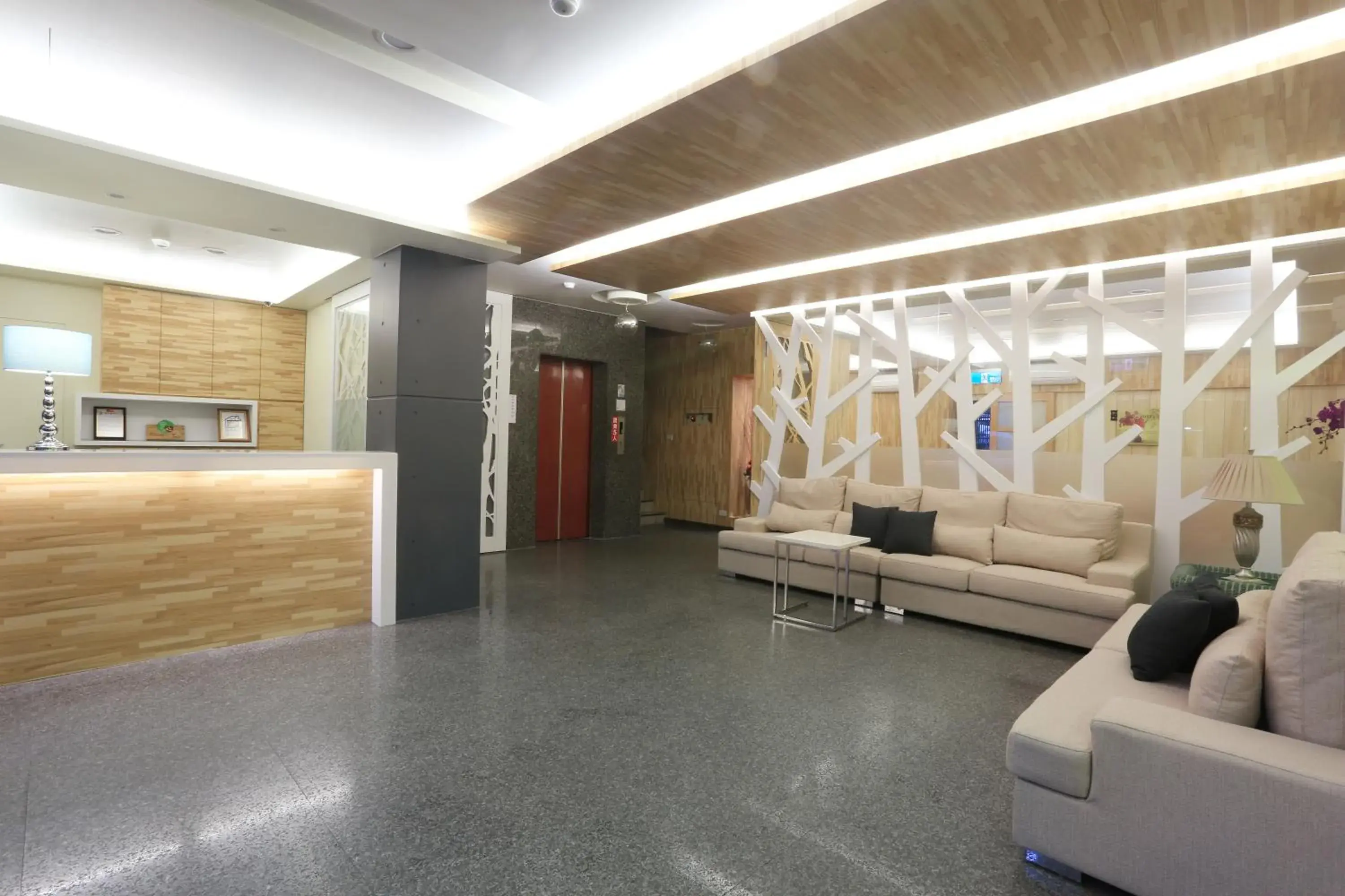 Lobby or reception in Guo Chen Hotel Lobby or reception in Guo Chen Hotel