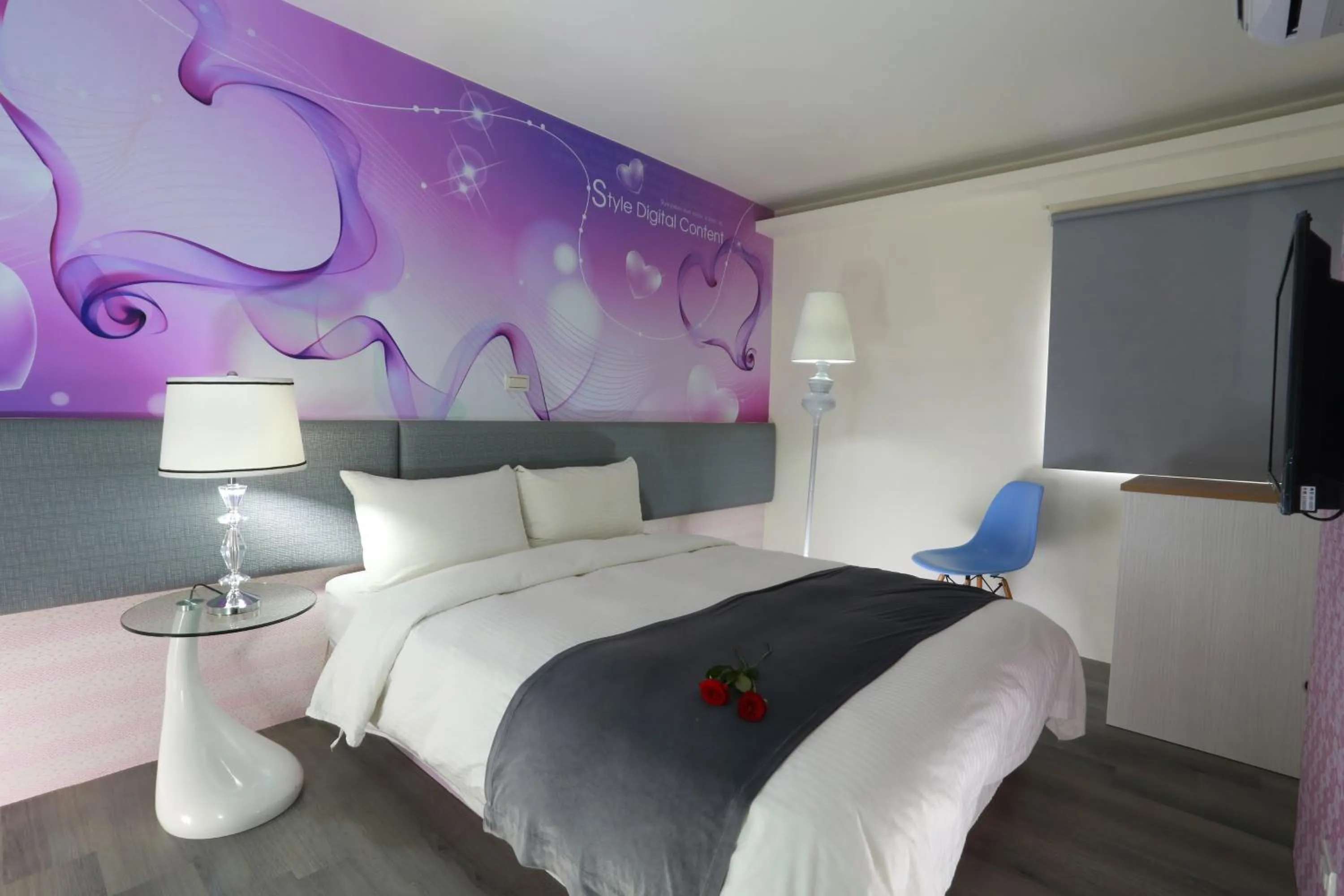 Bed in Guo Chen Hotel