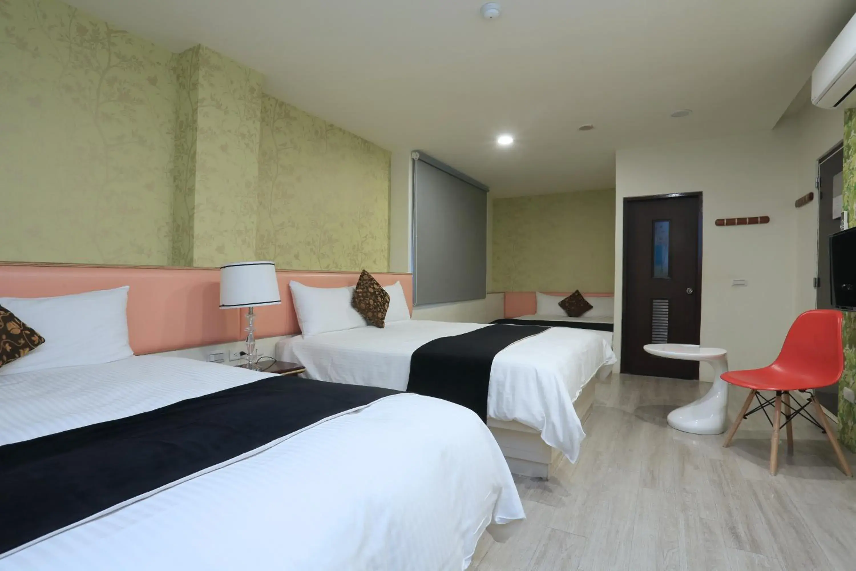 Bed in Guo Chen Hotel Bed in Guo Chen Hotel