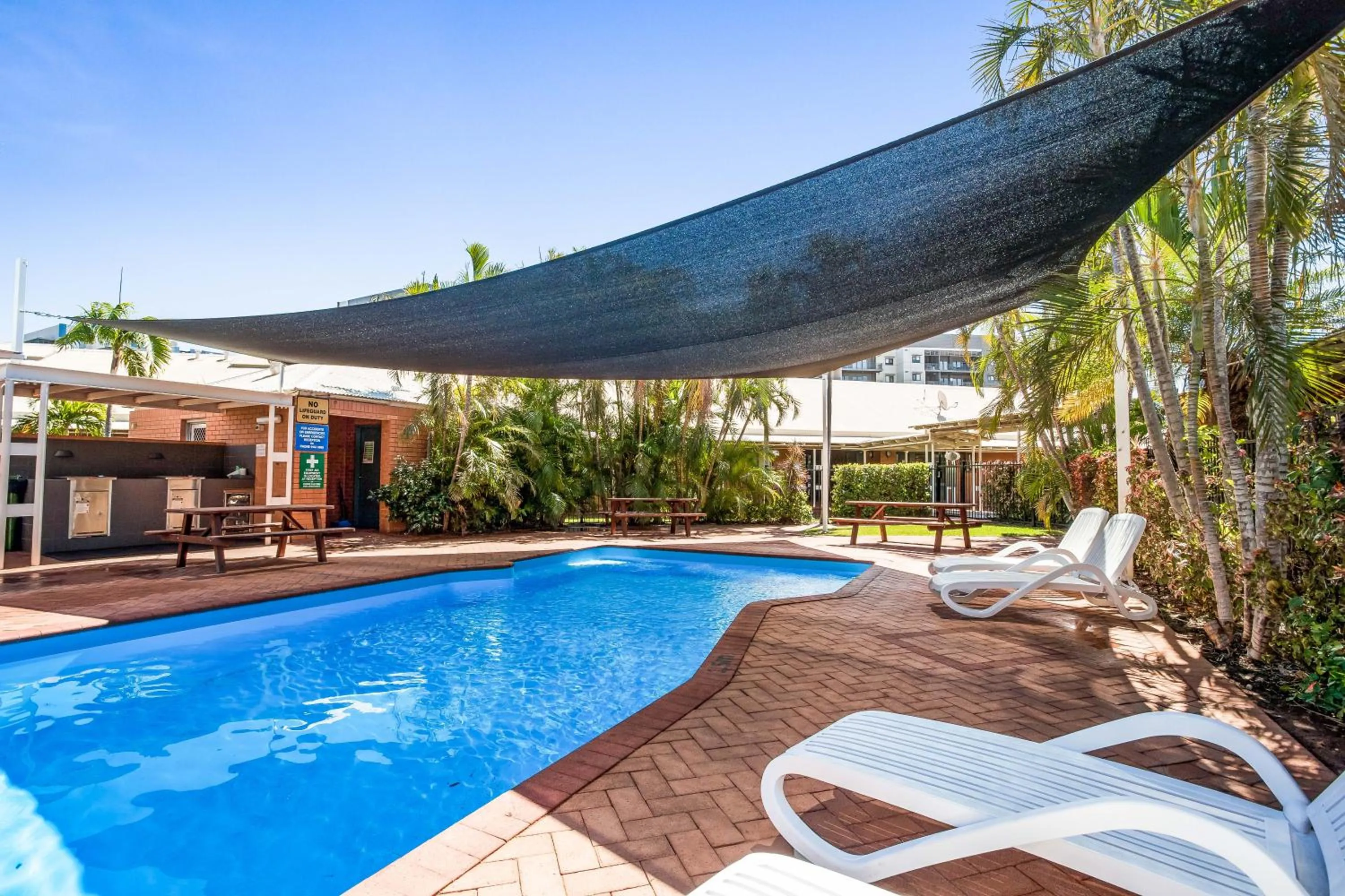 Swimming pool in Karratha Central Apartments