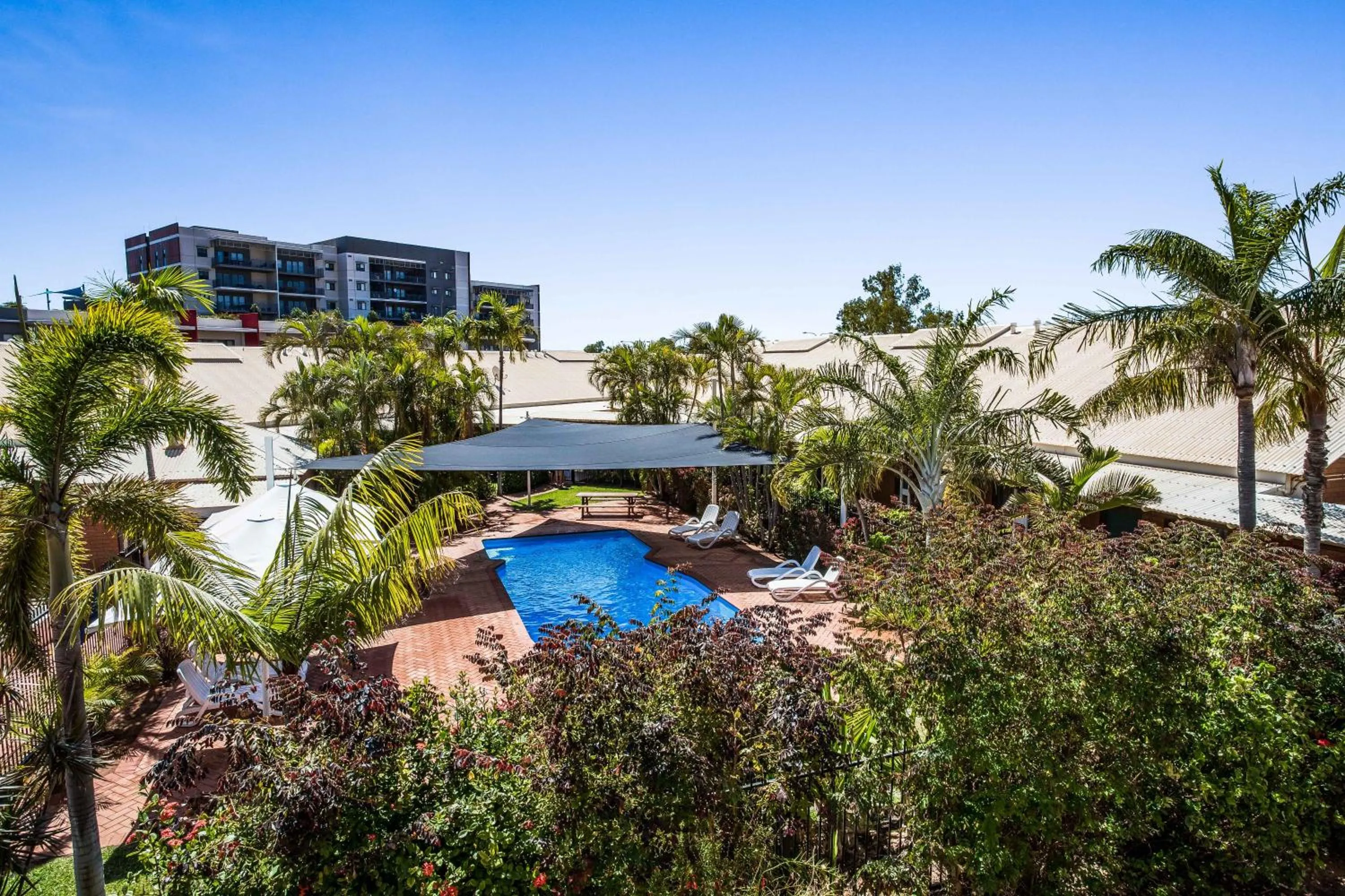 Garden in Karratha Central Apartments