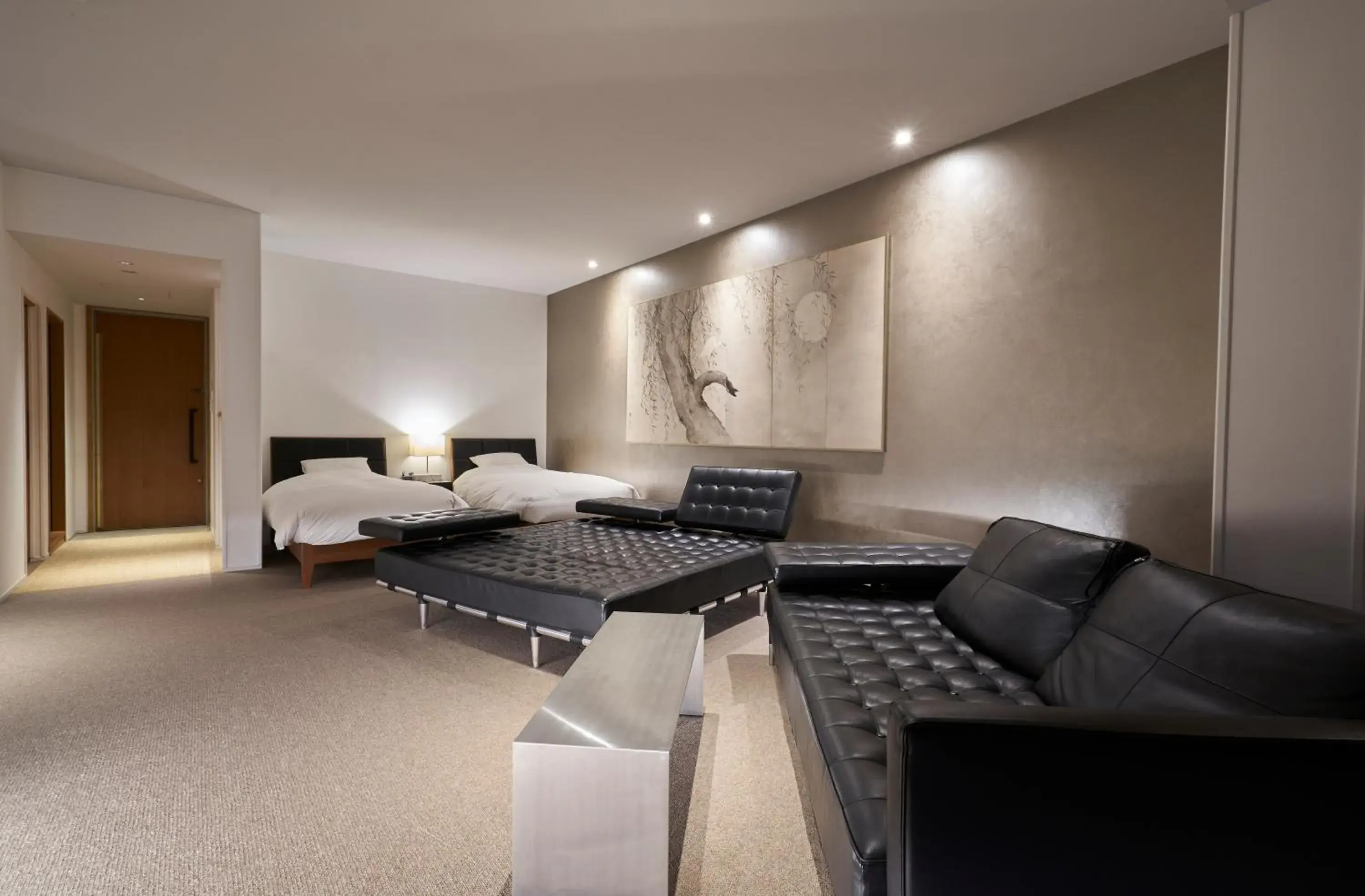 Living room, Bed in Aoi Hotel Kyoto Living room, Bed in Aoi Hotel Kyoto