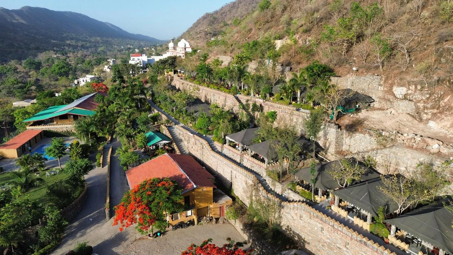 View (from property/room) in Kumbhalgarh Safari Camp by Trulyy