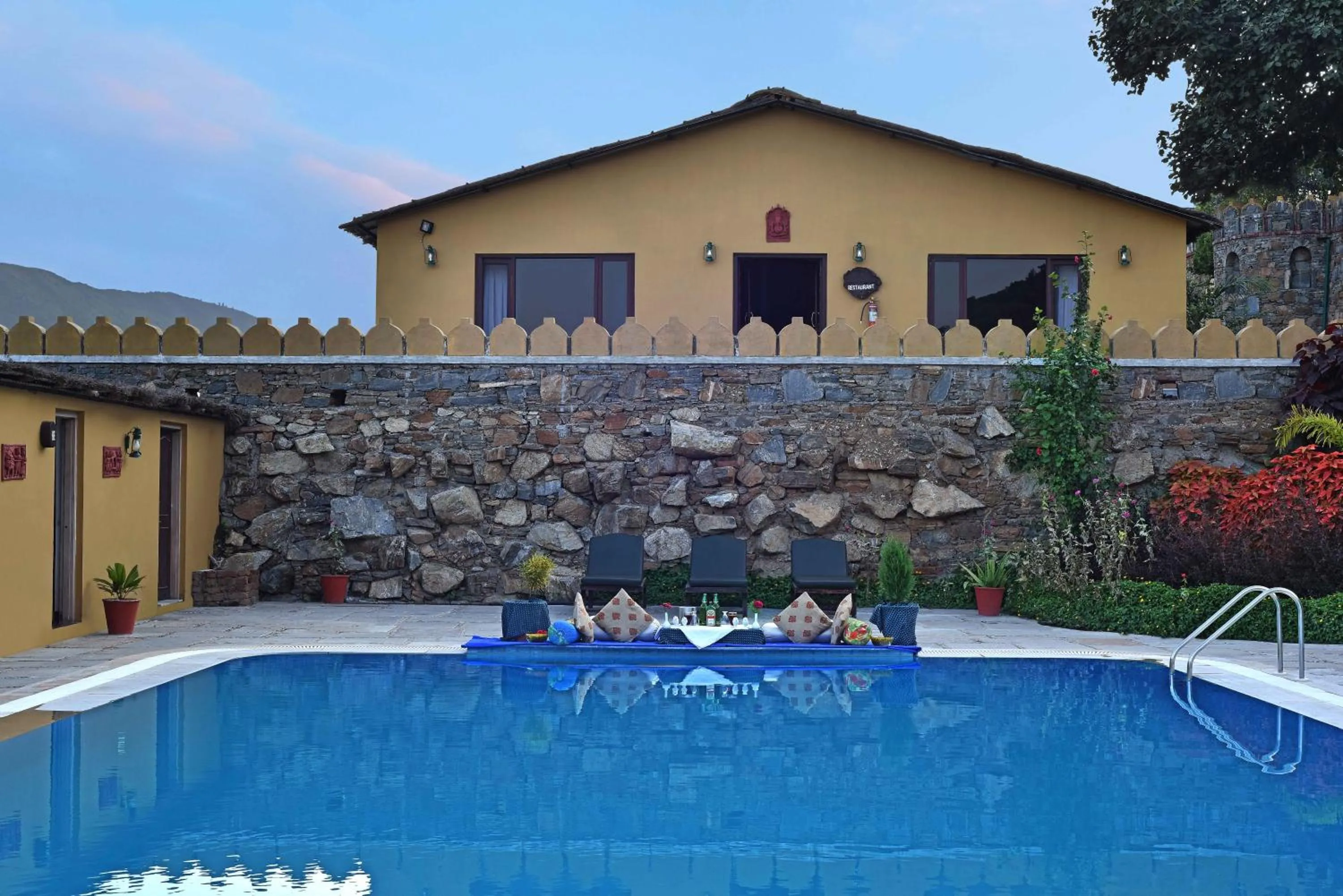 Swimming pool in Kumbhalgarh Safari Camp by Trulyy