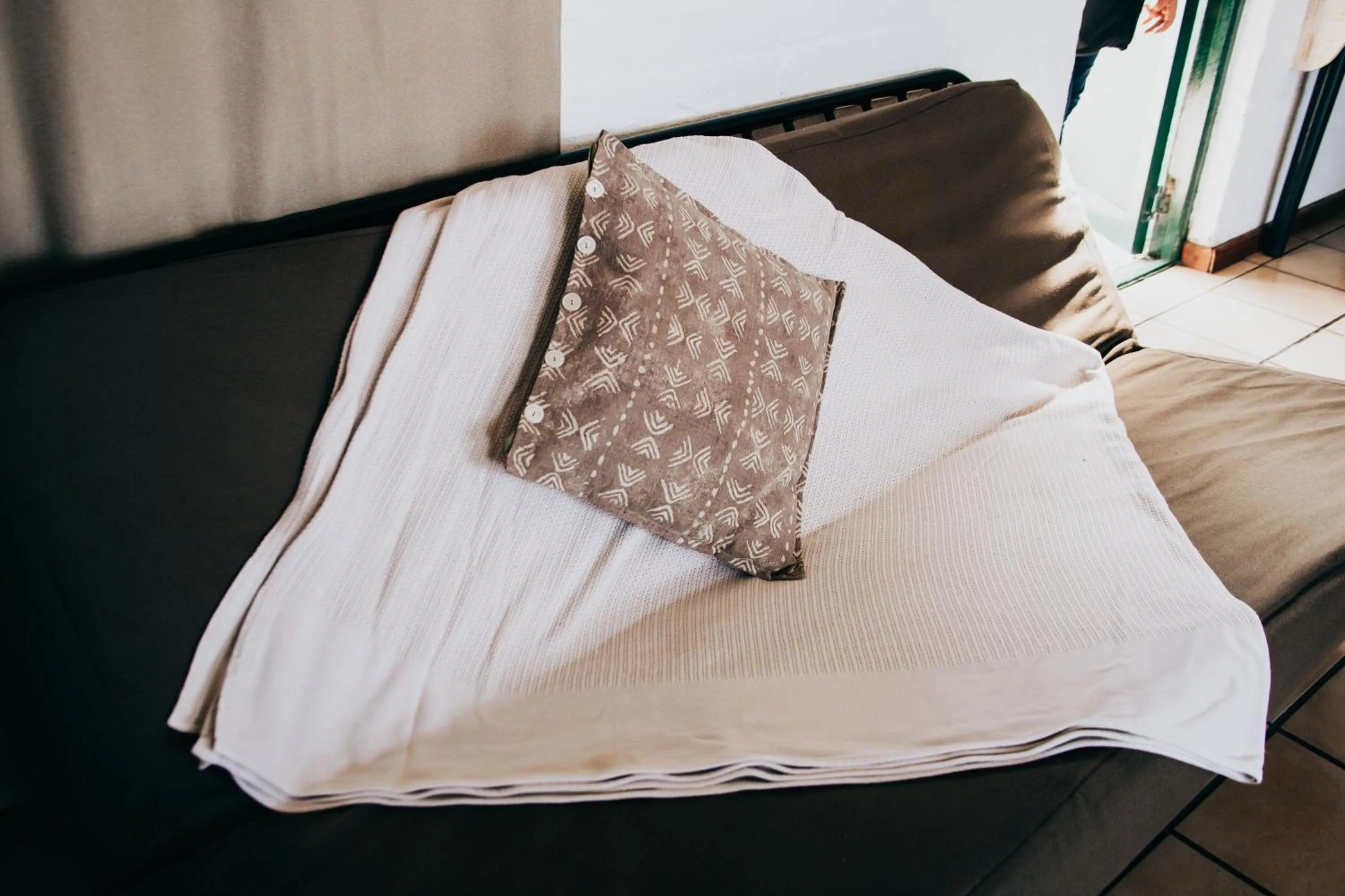 Seating area, Bed in Riviera Hotel & Chalets