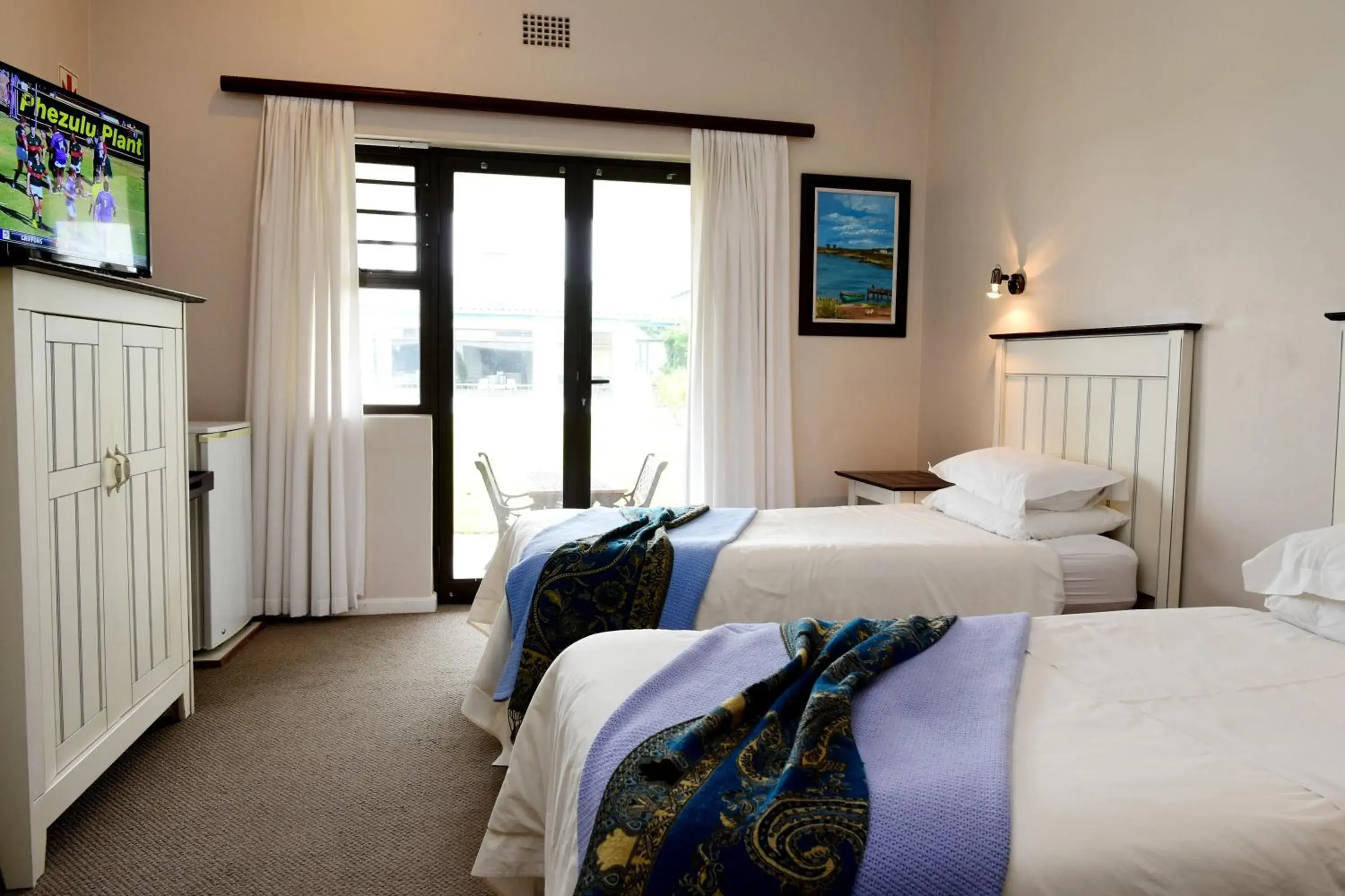 Decorative detail, Bed in Riviera Hotel & Chalets Decorative detail, Bed in Riviera Hotel & Chalets