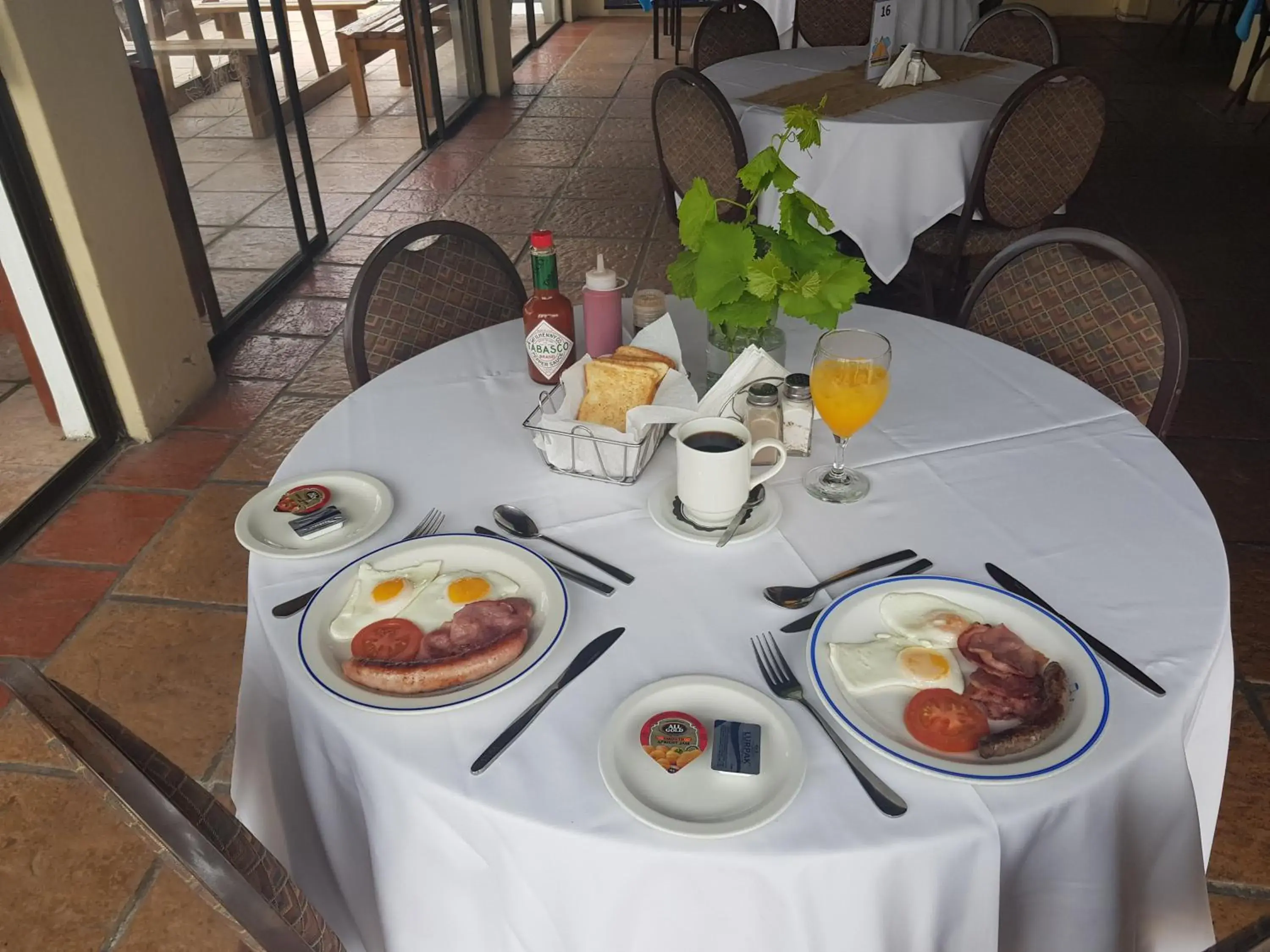 Continental breakfast in Riviera Hotel & Chalets Continental breakfast in Riviera Hotel & Chalets