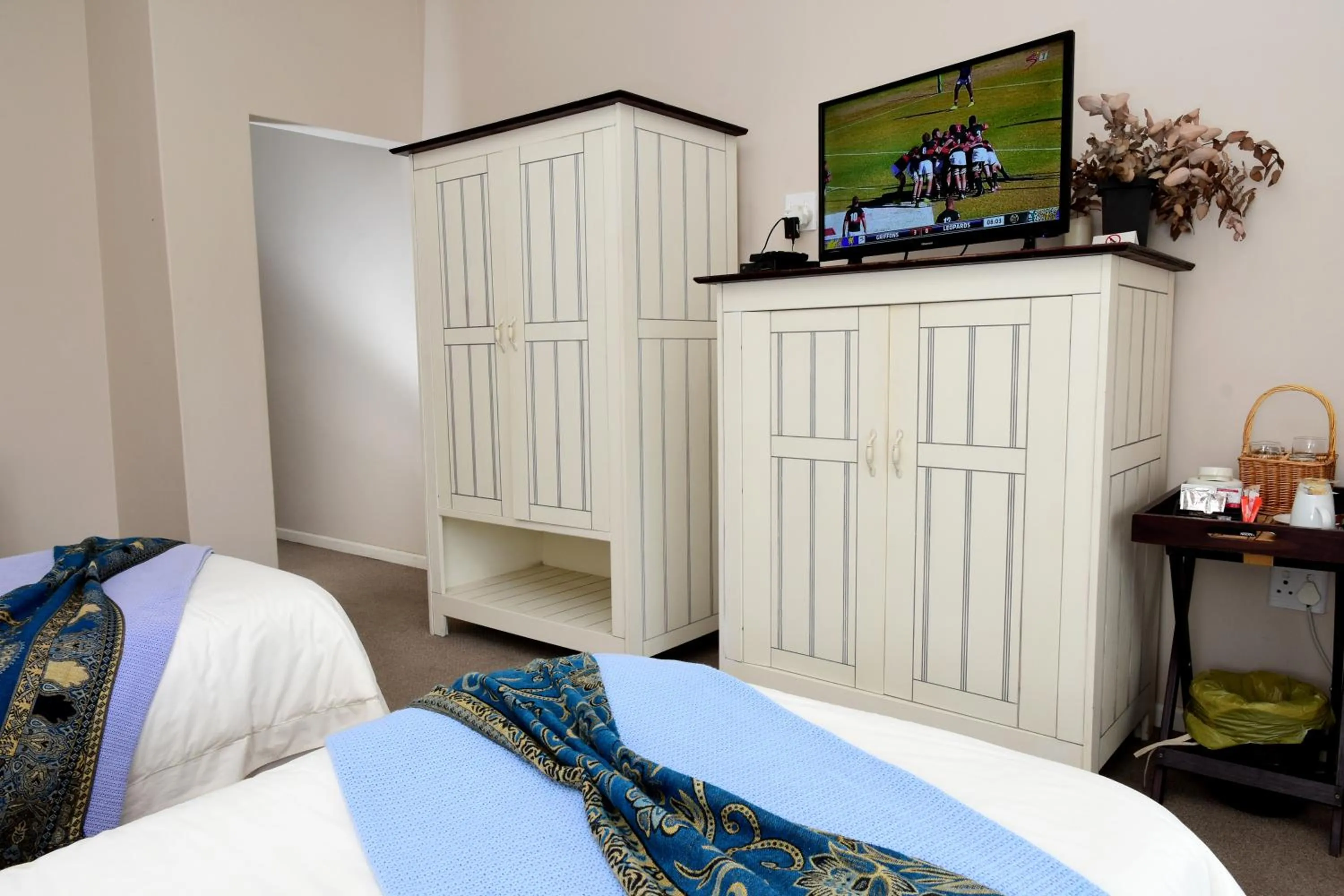 Bed in Riviera Hotel & Chalets