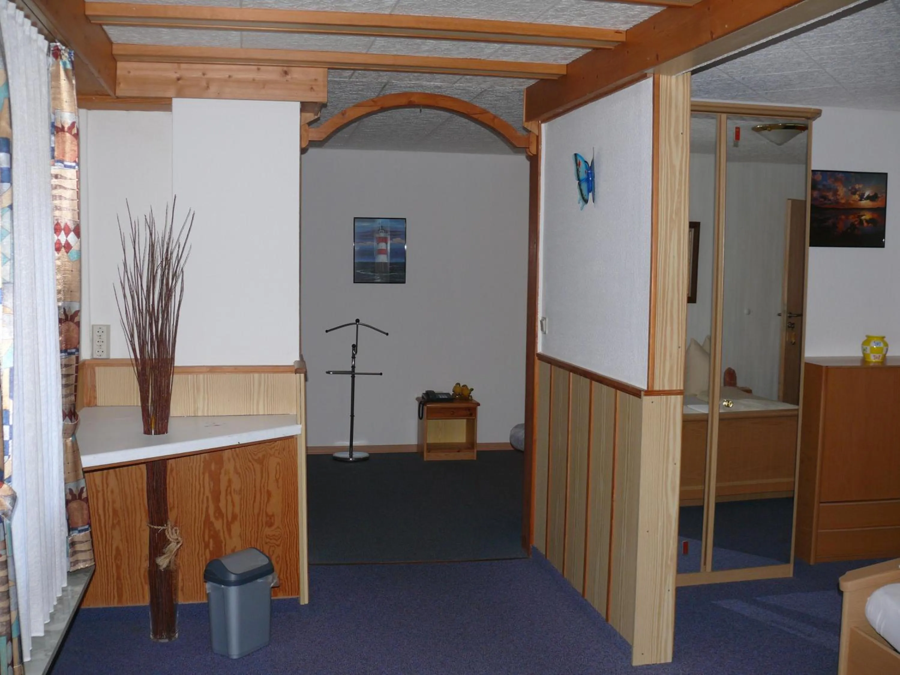 Decorative detail in Waldhotel Dornröschenshöh