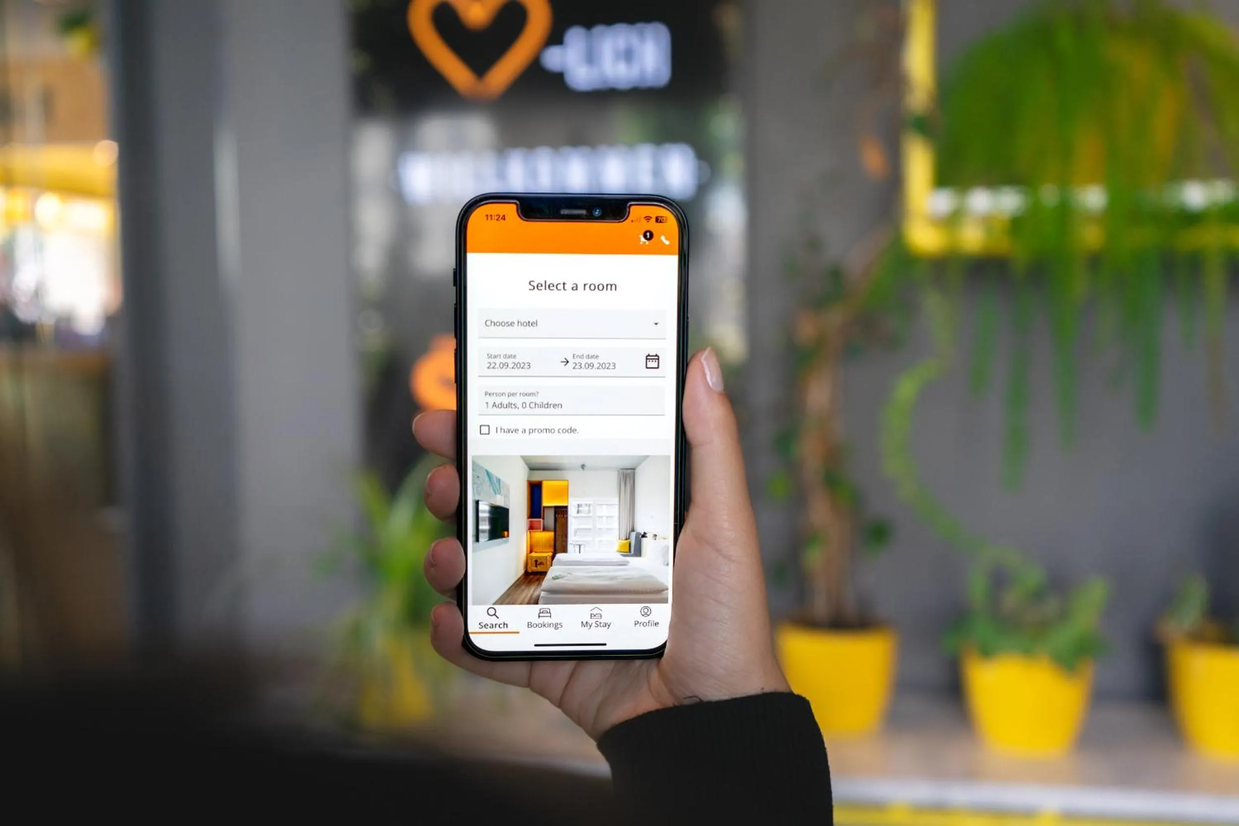 Lobby or reception in Hotel Schani Wien Hauptbahnhof