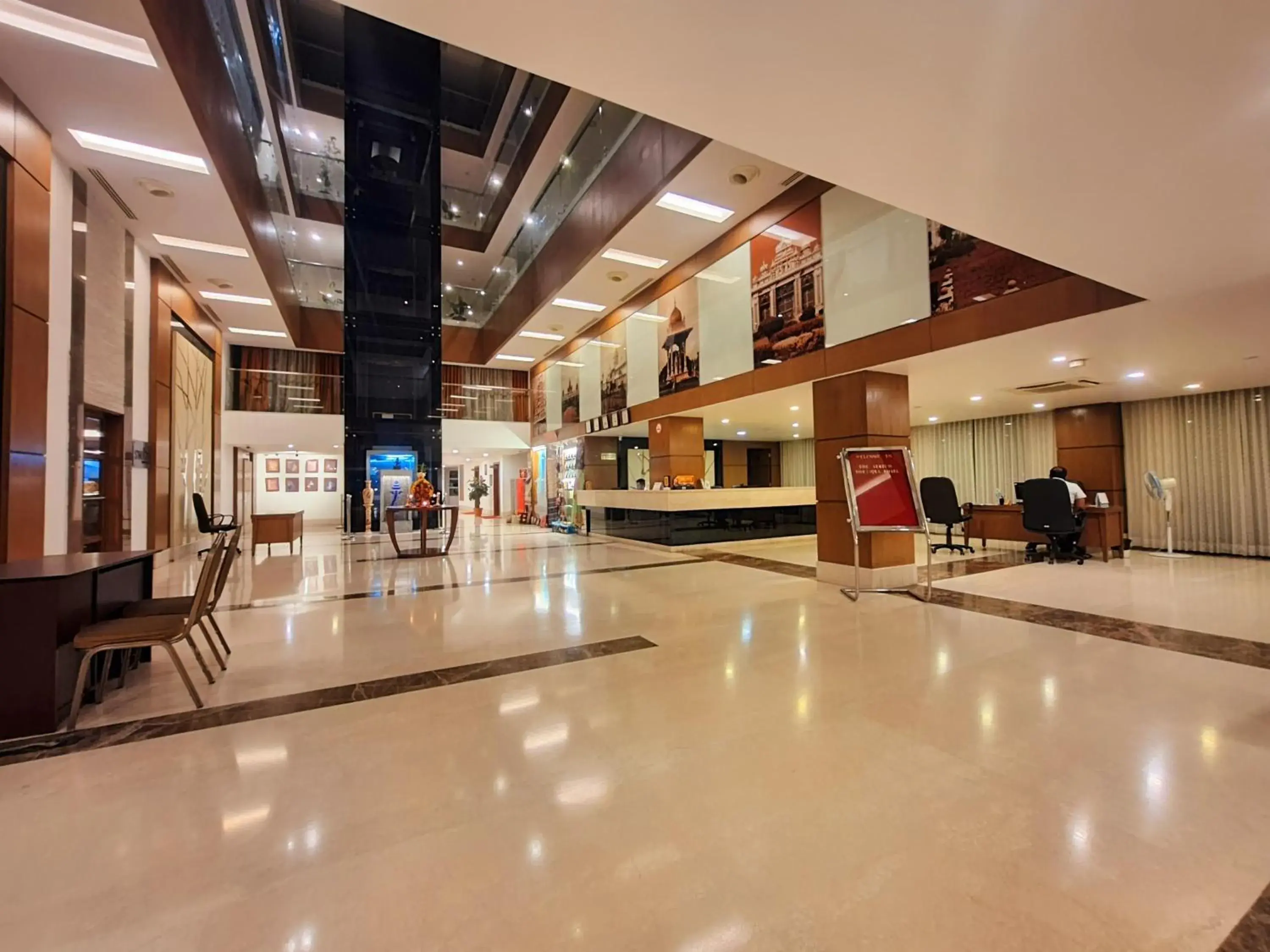 Lobby or reception in The Atrium Boutique Hotel Lobby or reception in The Atrium Boutique Hotel