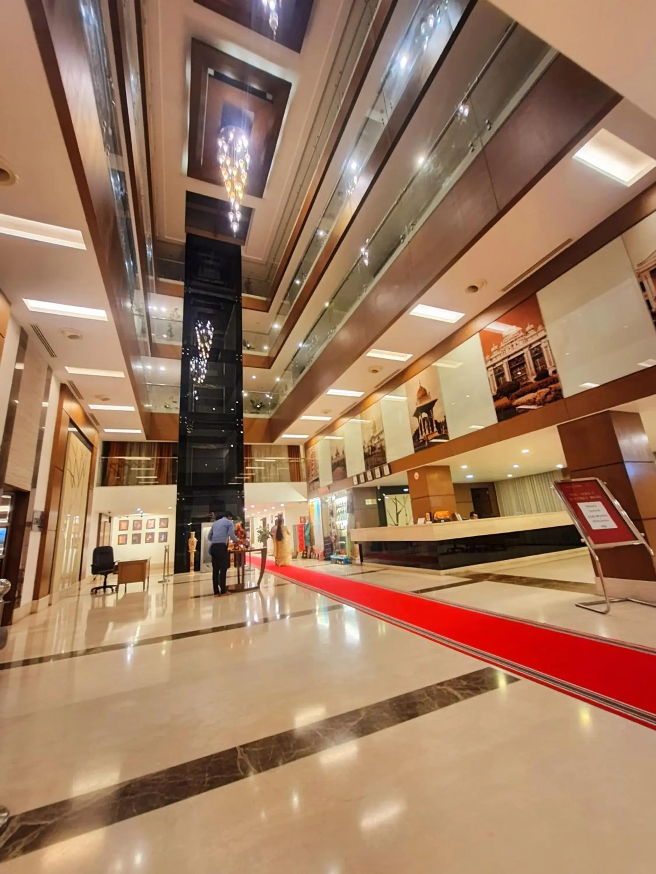 Lobby or reception in The Atrium Boutique Hotel Lobby or reception in The Atrium Boutique Hotel