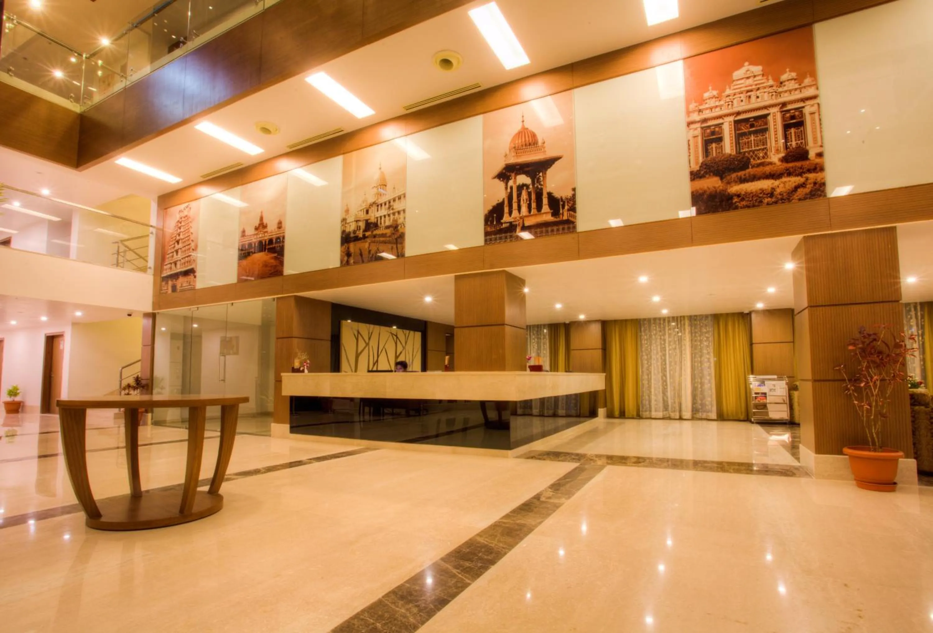 Lobby or reception in The Atrium Boutique Hotel