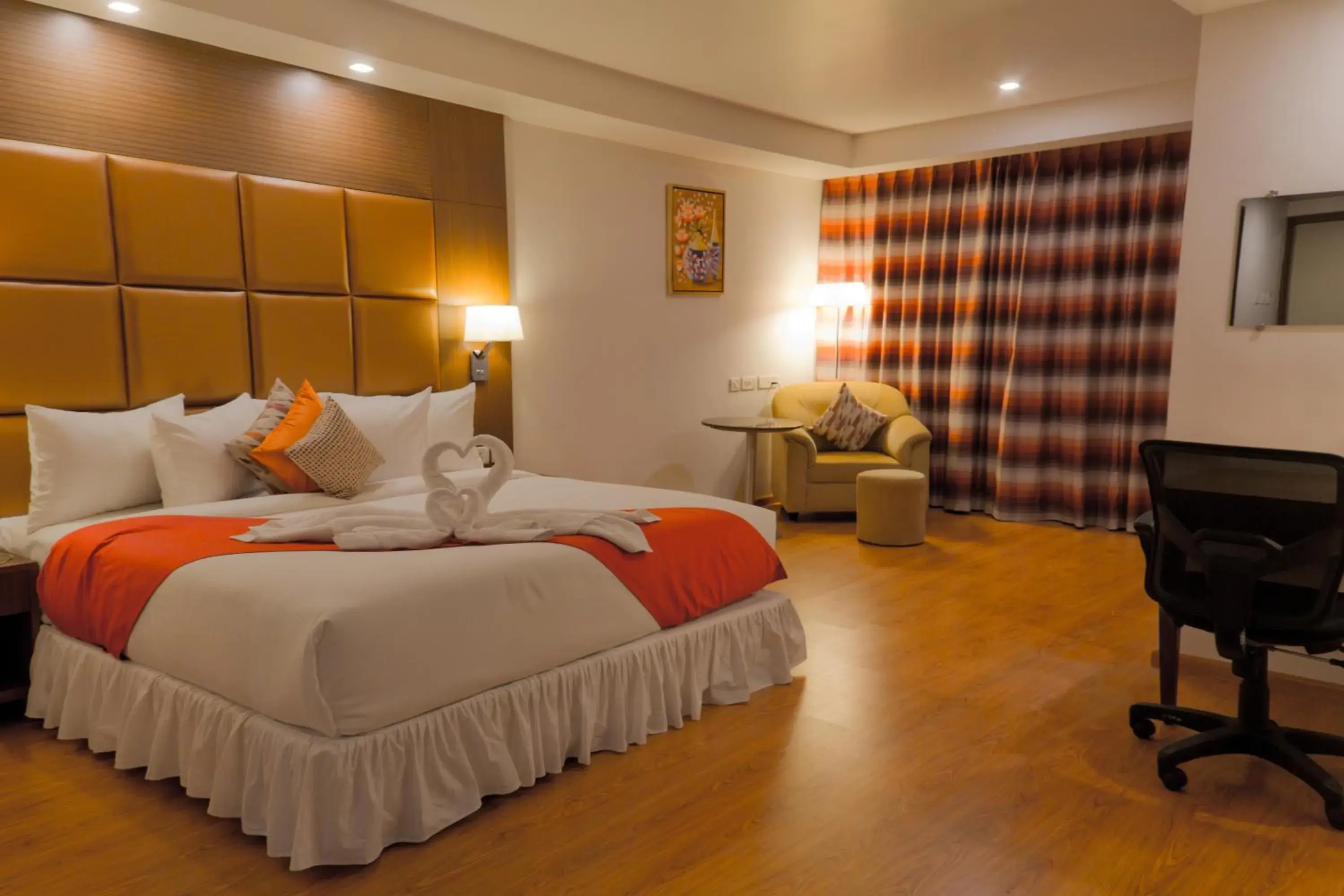 Bed in The Atrium Boutique Hotel Bed in The Atrium Boutique Hotel