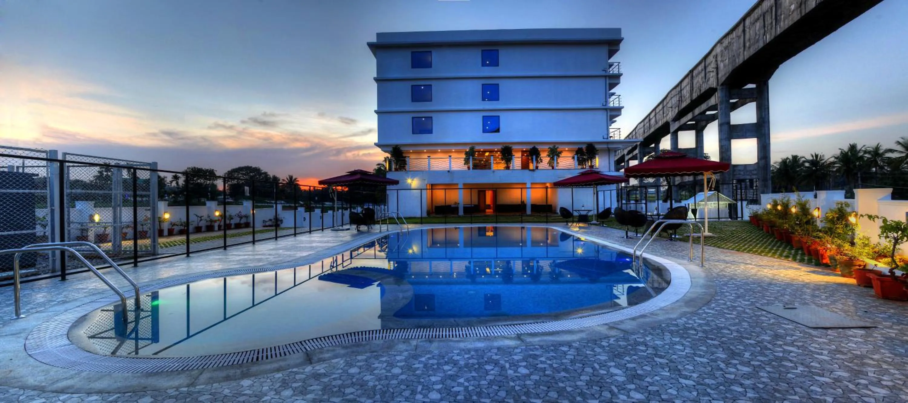 Property building in The Atrium Boutique Hotel