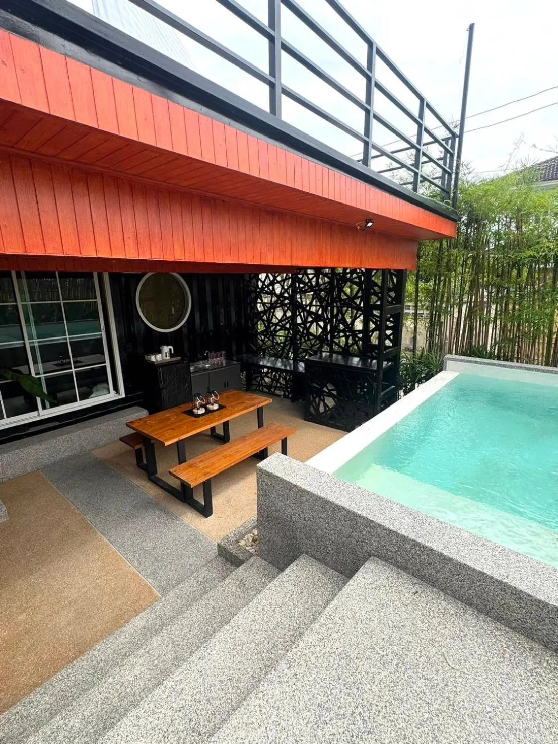 Seating area in R resident resort