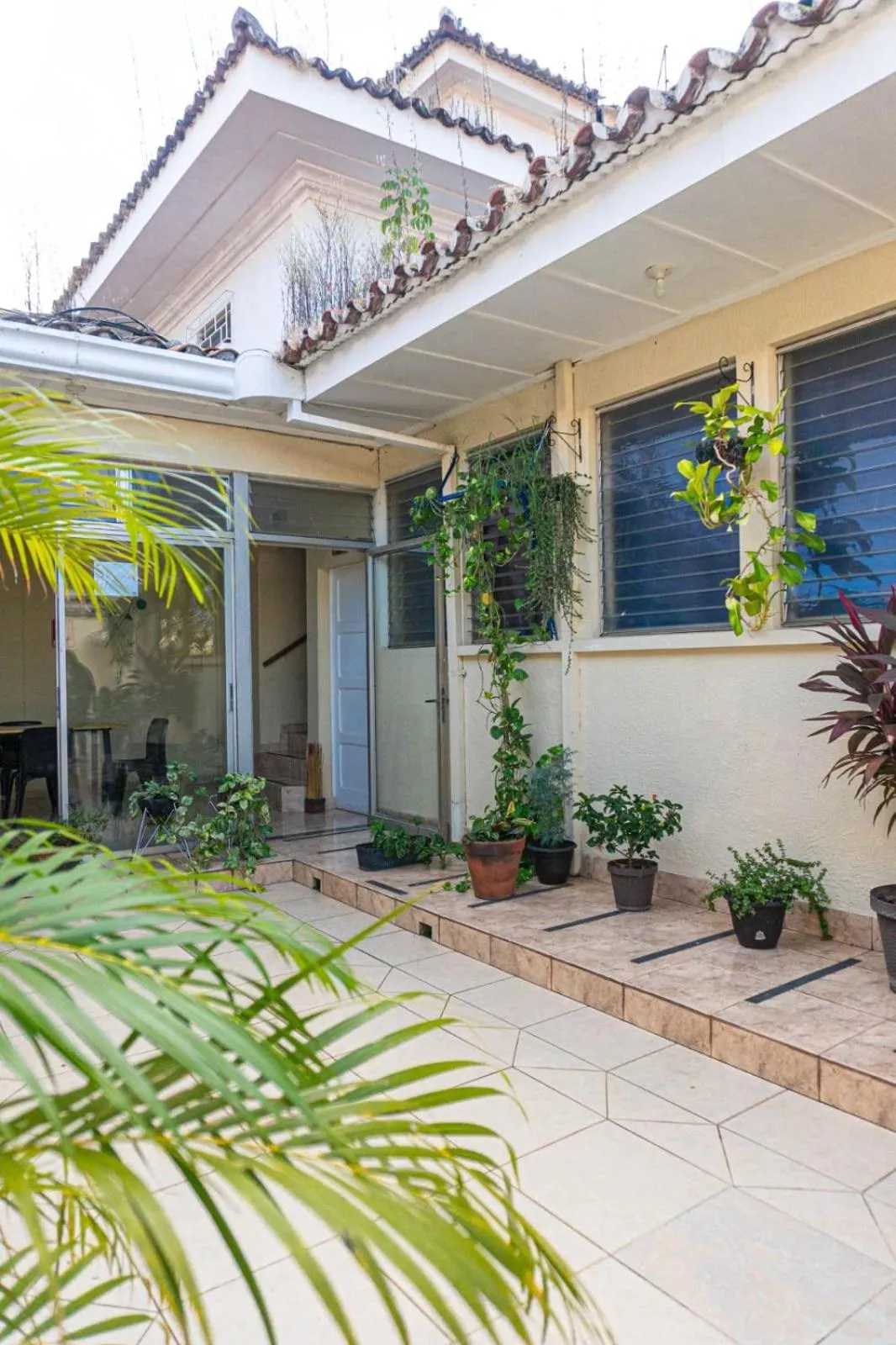 Patio in Hostal Casa Luna