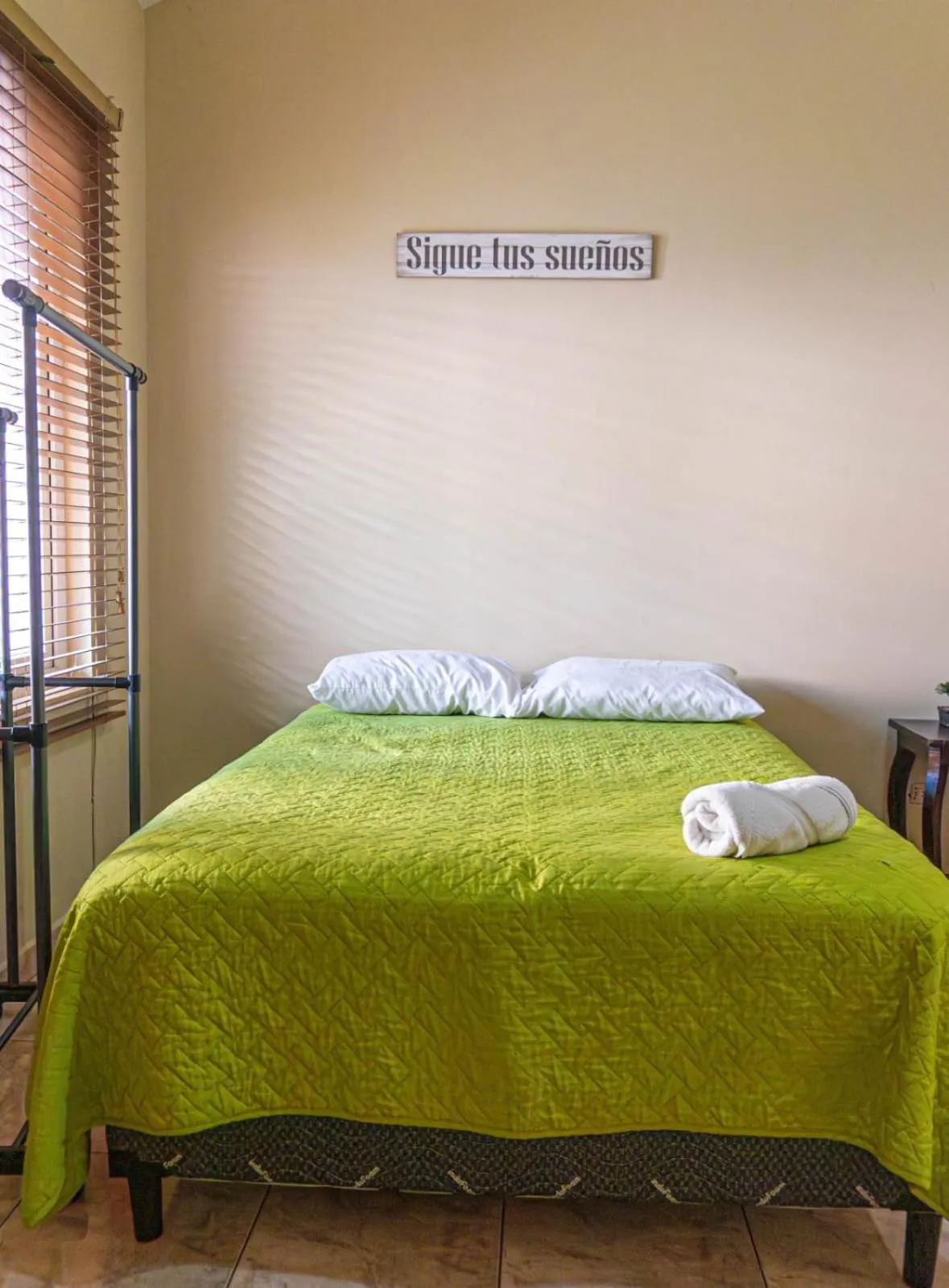 Bed in Hostal Casa Luna