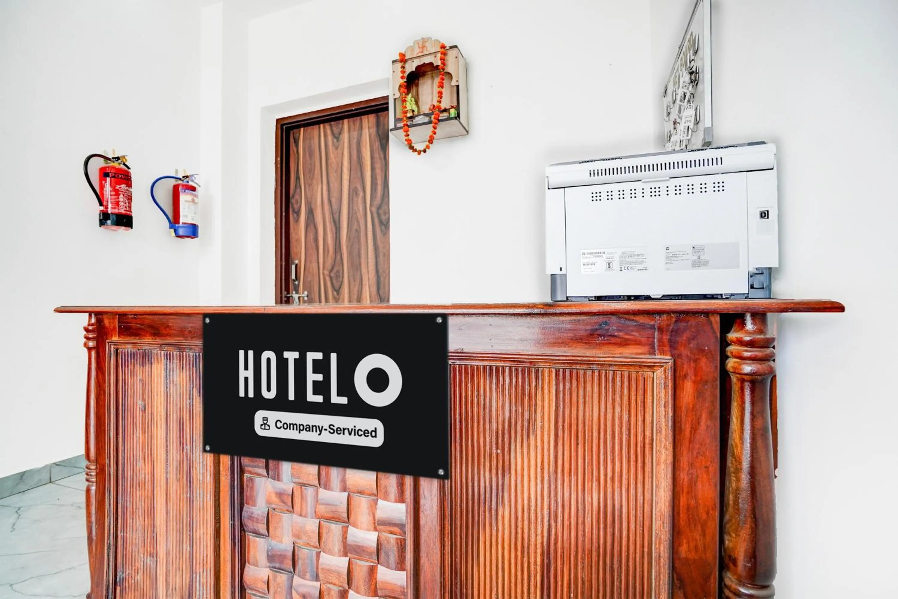 Lobby or reception in Super Hotel O Mehta College And Institute Of Technology Formerly Lara Heritage