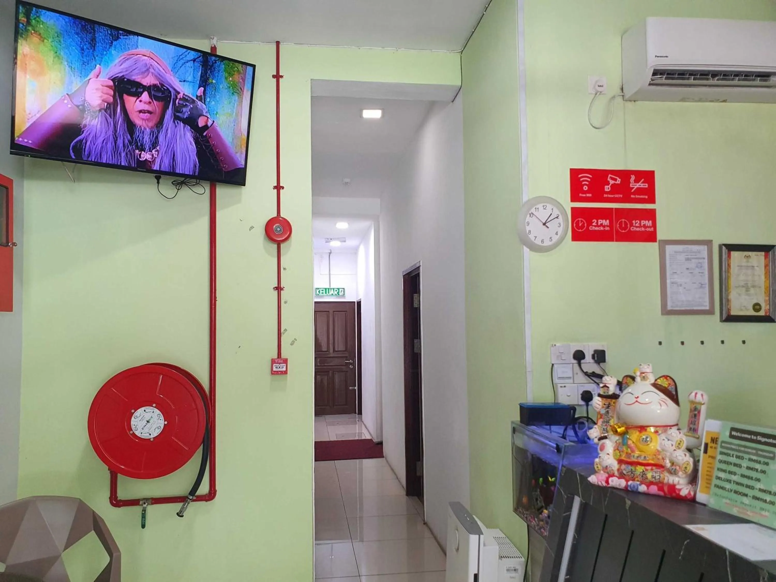 Lobby or reception in Hotel O Signature Inn Miri