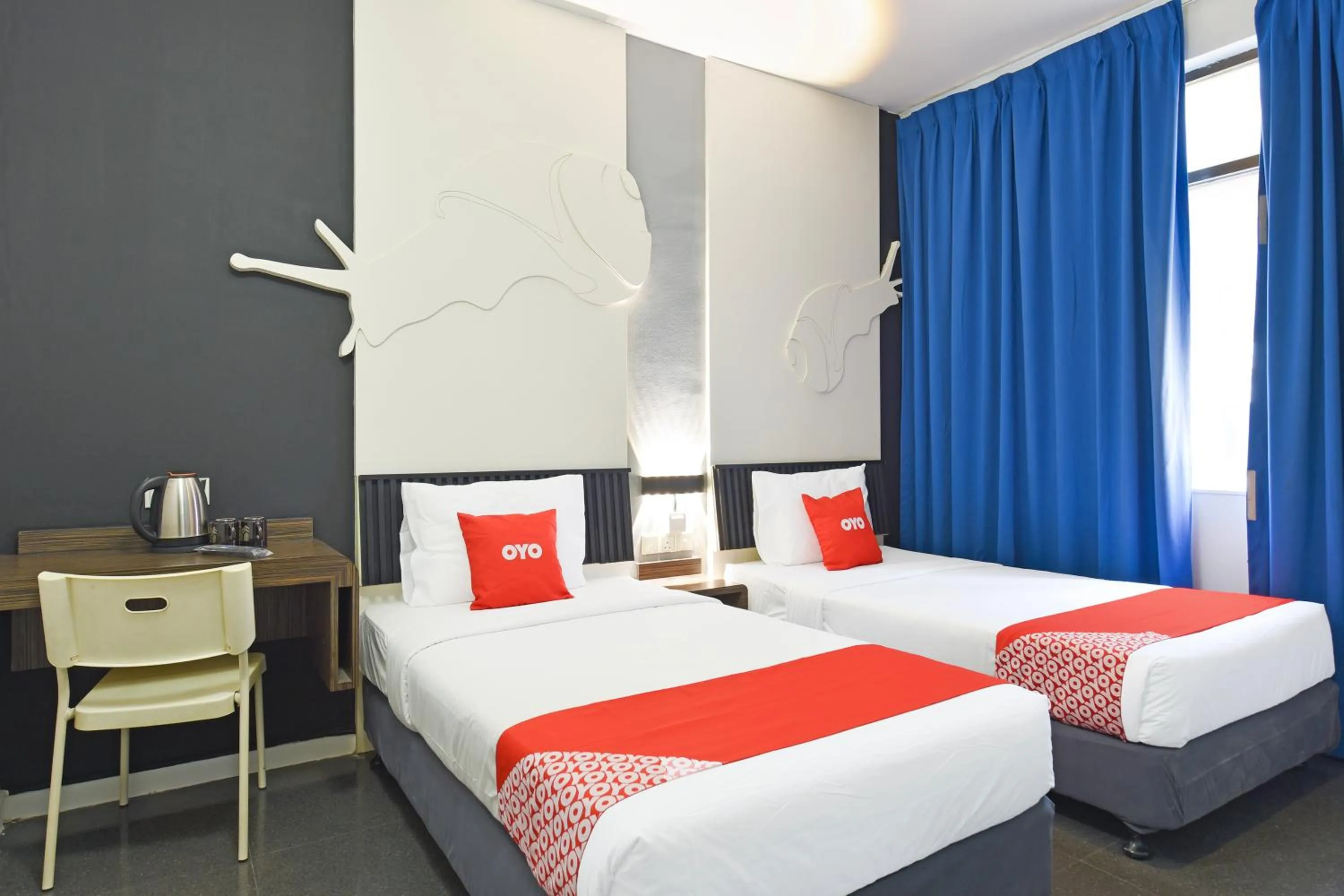 Bedroom, Bed in Hotel O Pollodium Chinatown