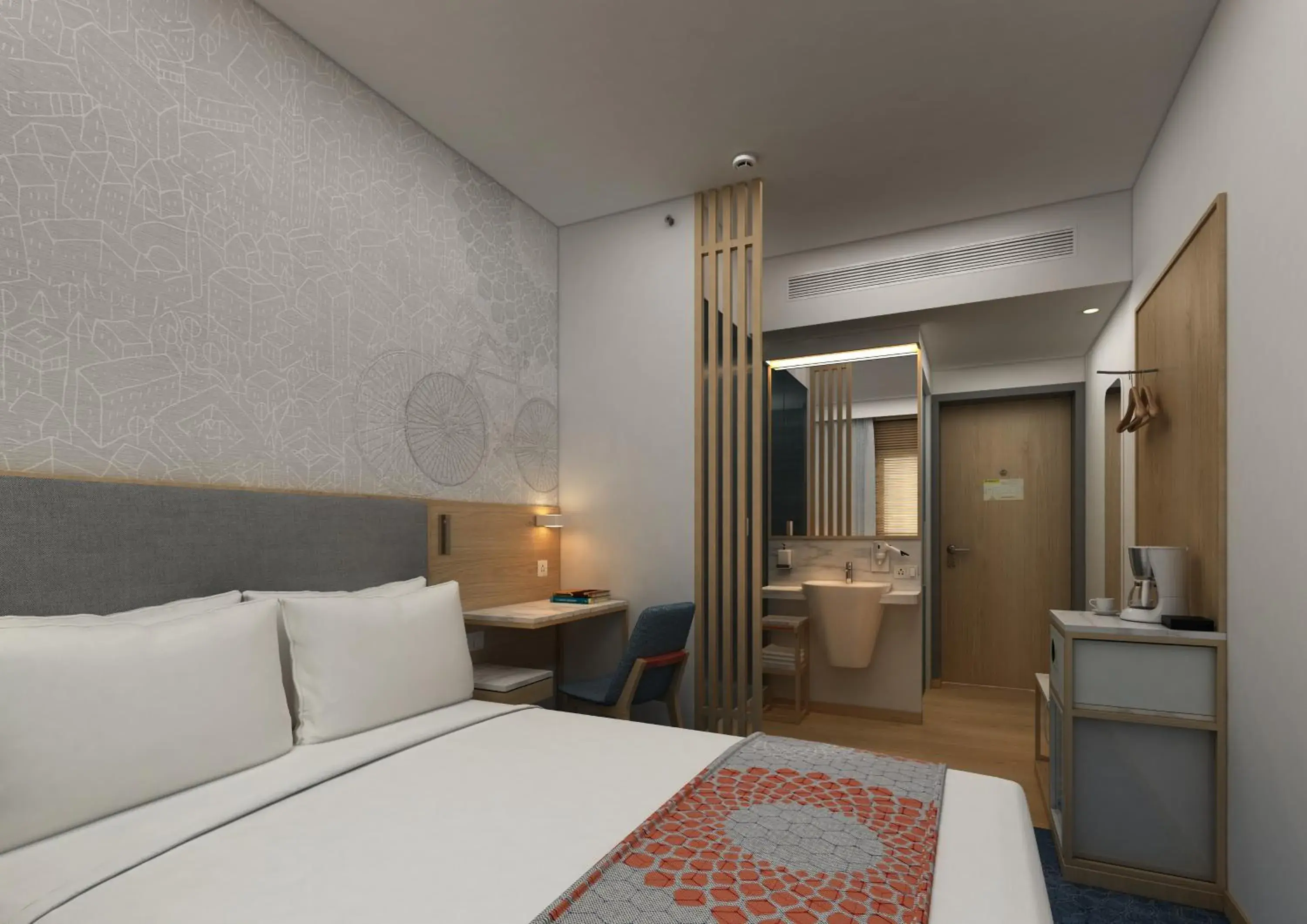 Bed in Holiday Inn Express Kolkata New Town by IHG Bed in Holiday Inn Express Kolkata New Town by IHG