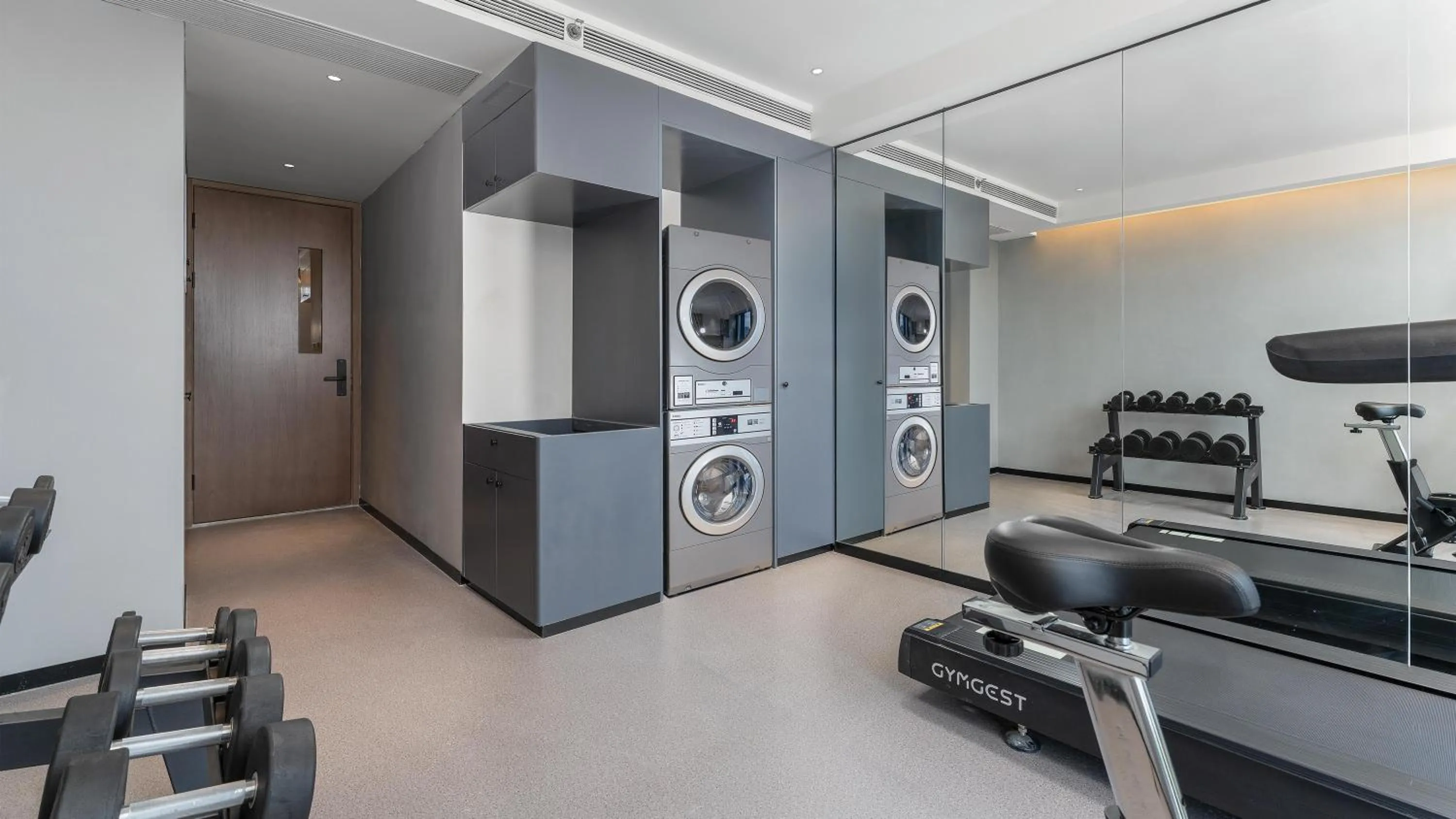 Fitness centre/facilities in Holiday Inn Express Chengdu Shuangliu Airport by IHG - Free shuttle bus from Shuangliu International Airport to hotel about 8 Minutes by car, Welcome drink