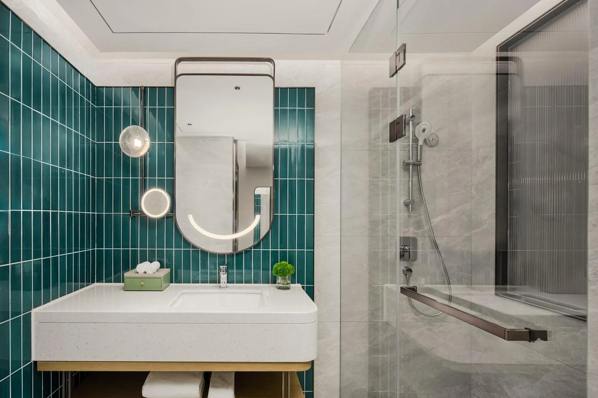 Shower in Holiday Inn Chongqing Science Hall by IHG