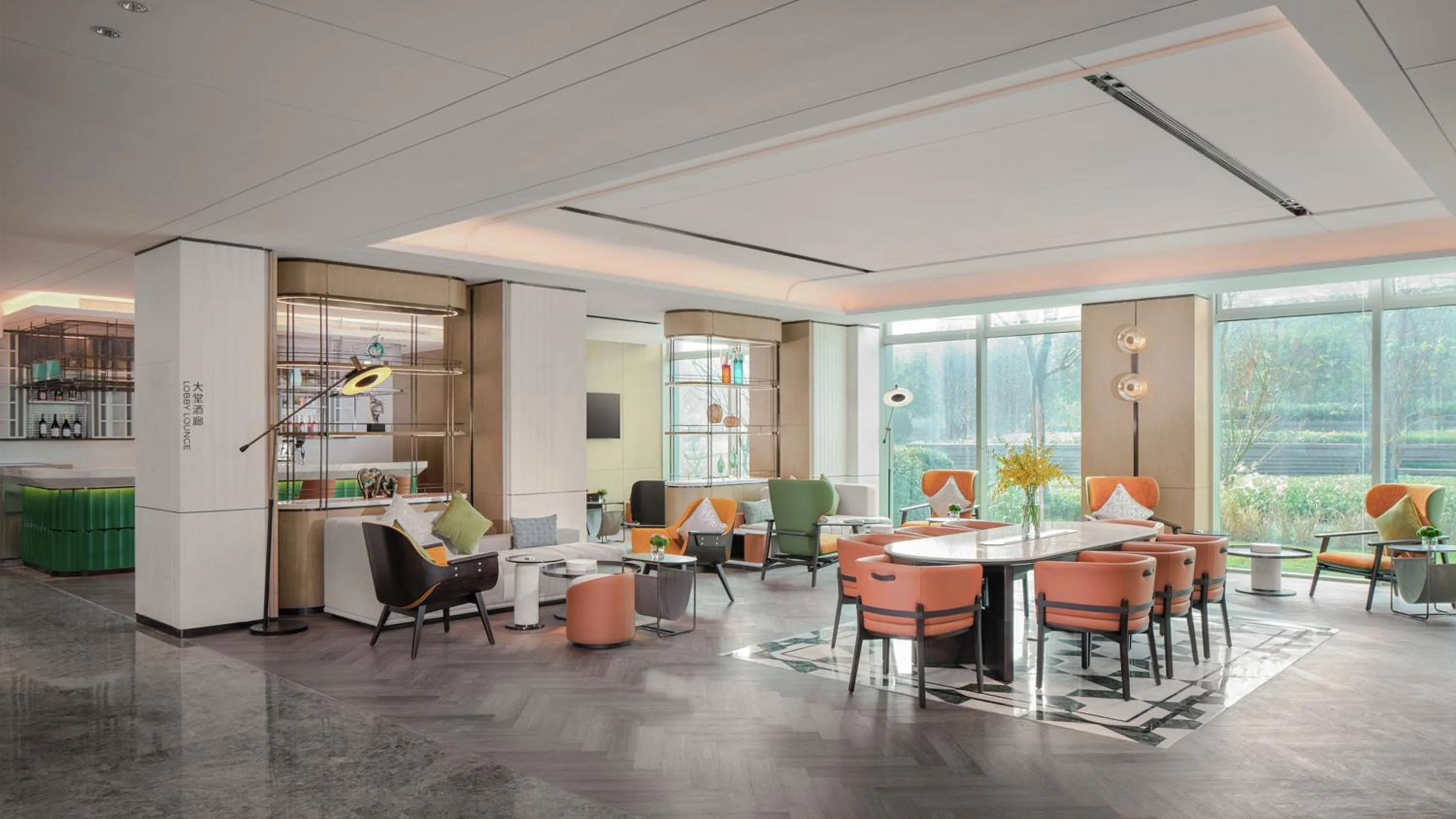 Lounge or bar in Holiday Inn Chongqing Science Hall by IHG