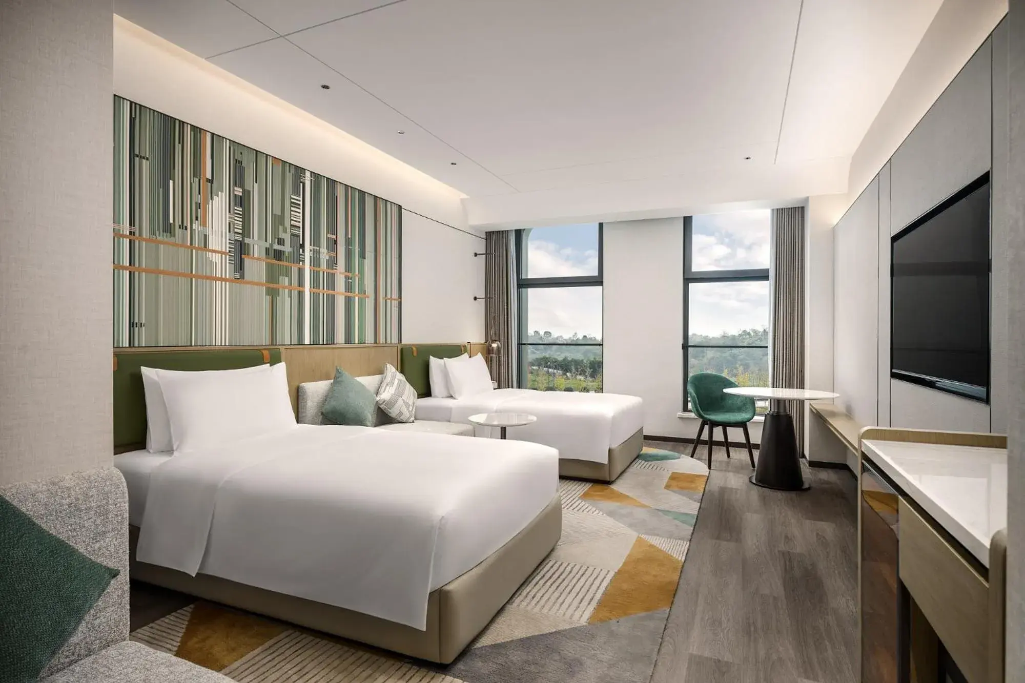 Bed in Holiday Inn Chongqing Science Hall by IHG Bed in Holiday Inn Chongqing Science Hall by IHG