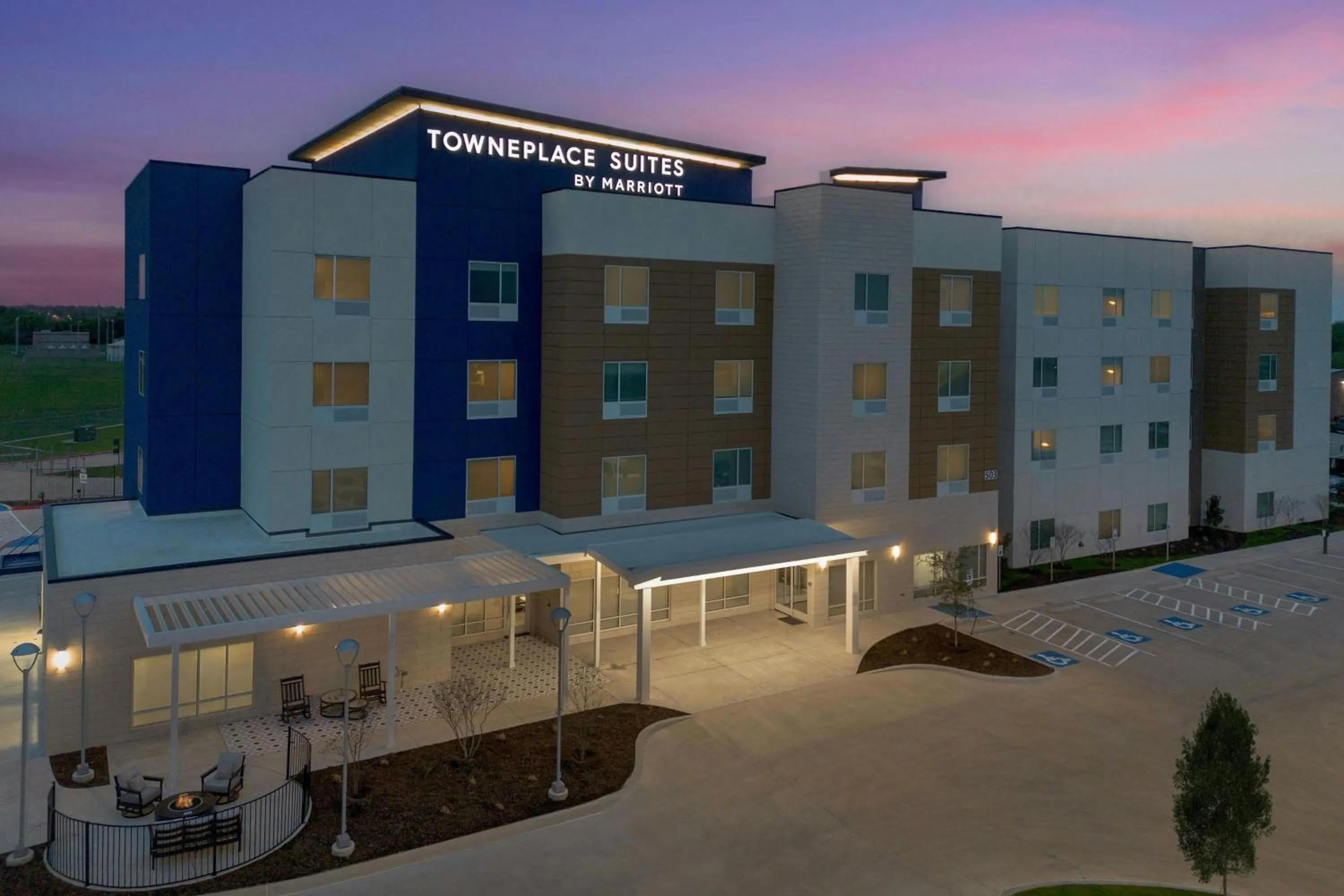 Property building in TownePlace Suites by Marriott Forney