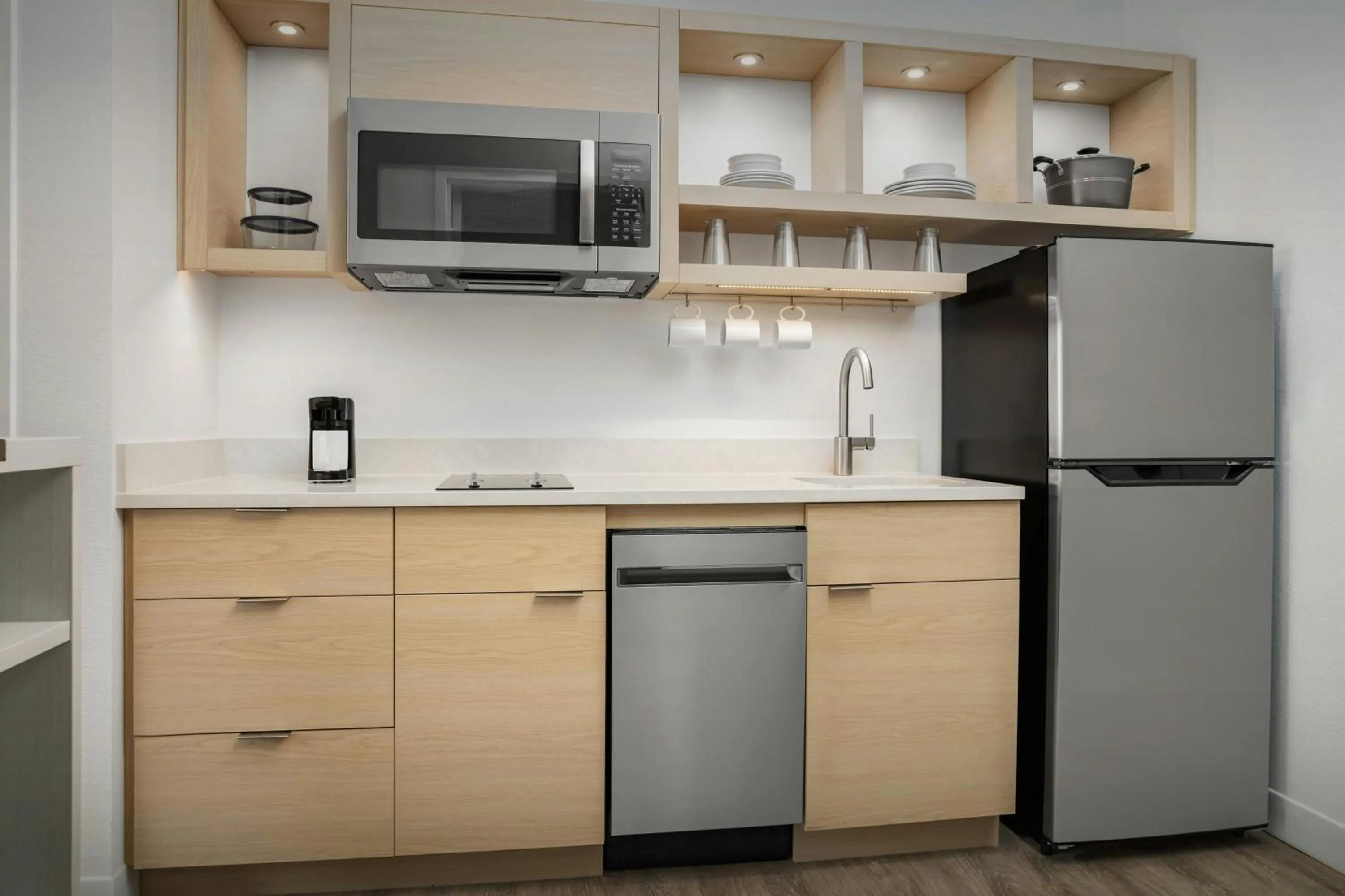 Kitchen or kitchenette in TownePlace Suites by Marriott Forney