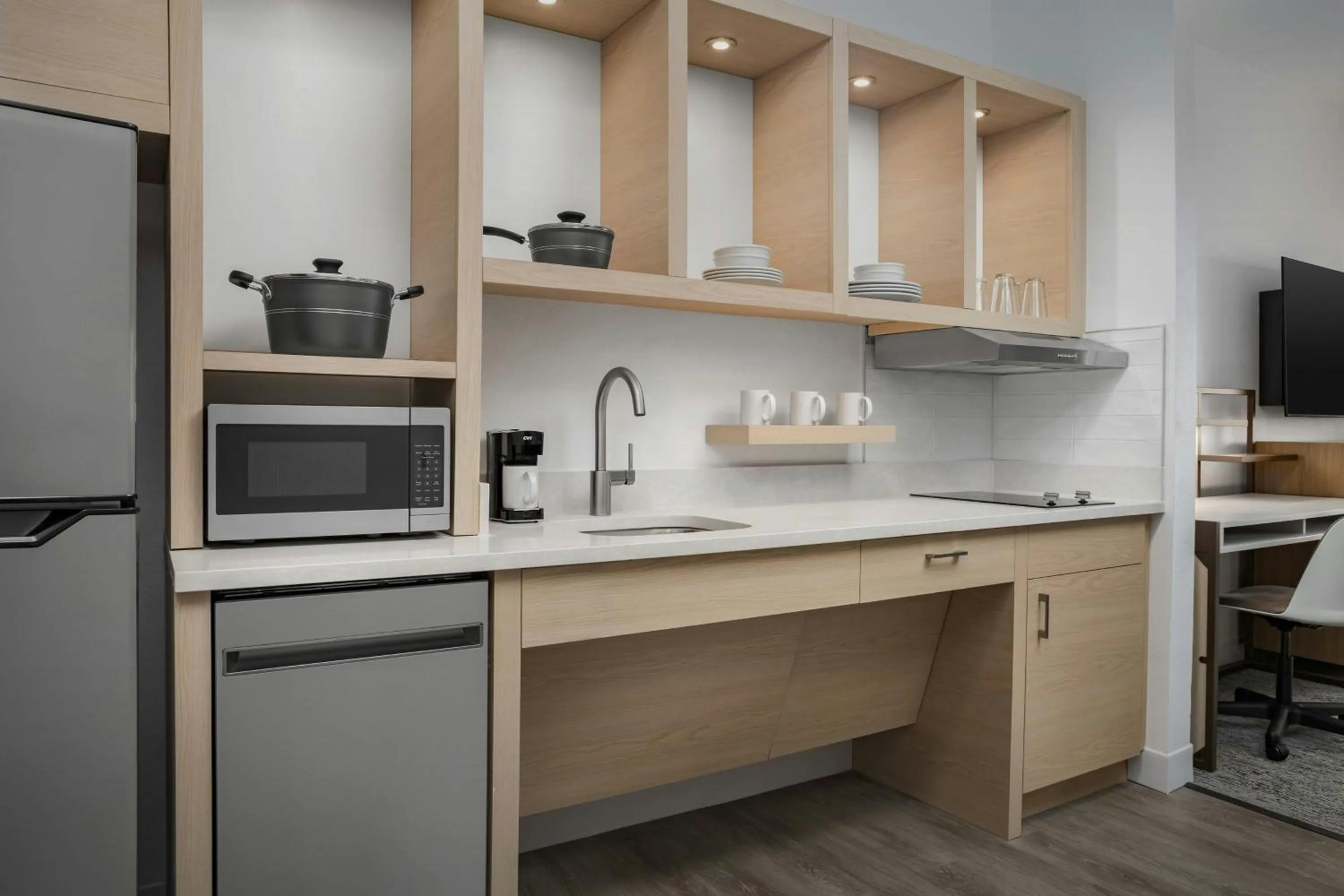 Kitchen or kitchenette in TownePlace Suites by Marriott Forney