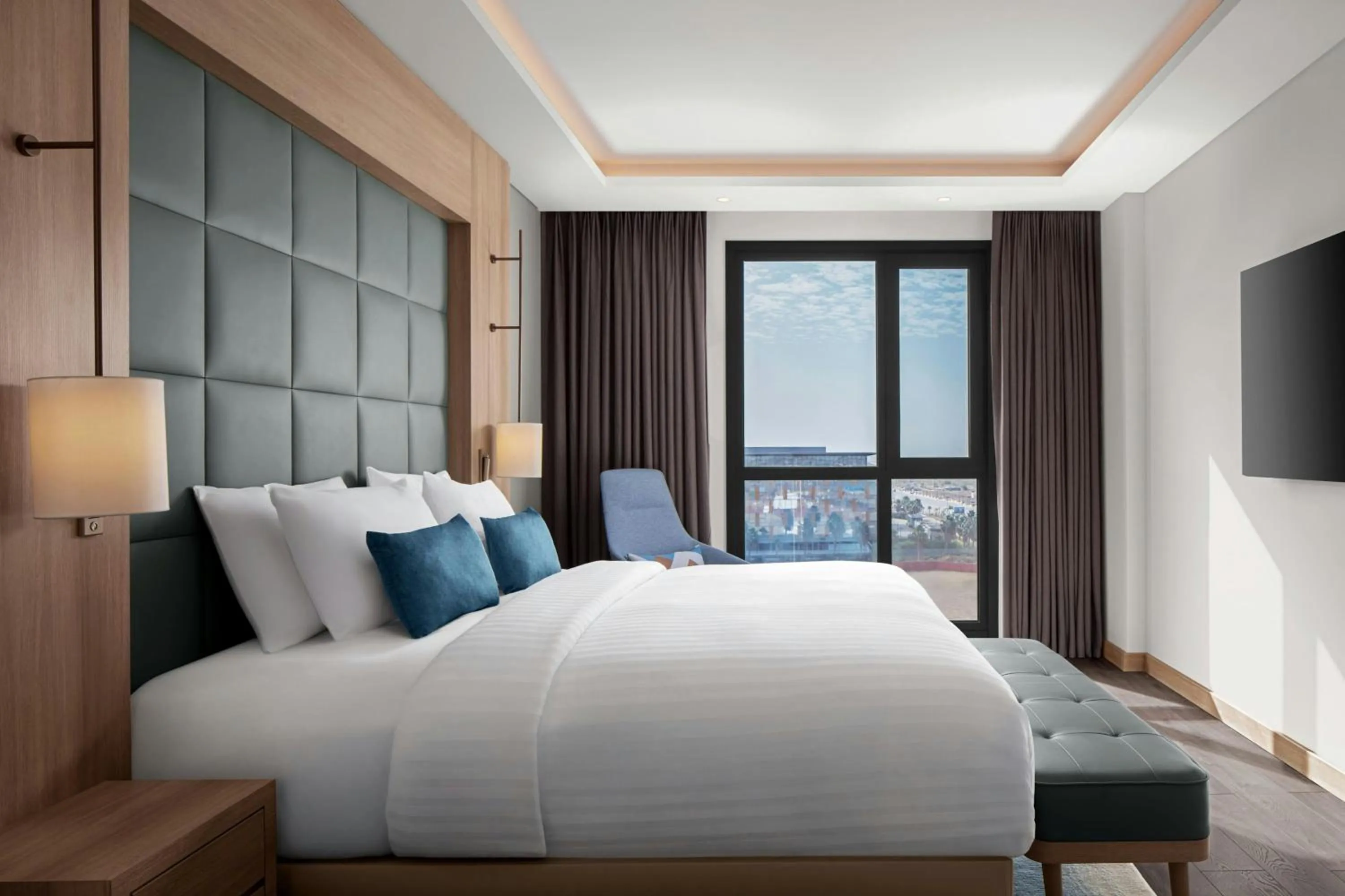 Photo of the whole room, Bed in Courtyard by Marriott Dakar Diamniadio