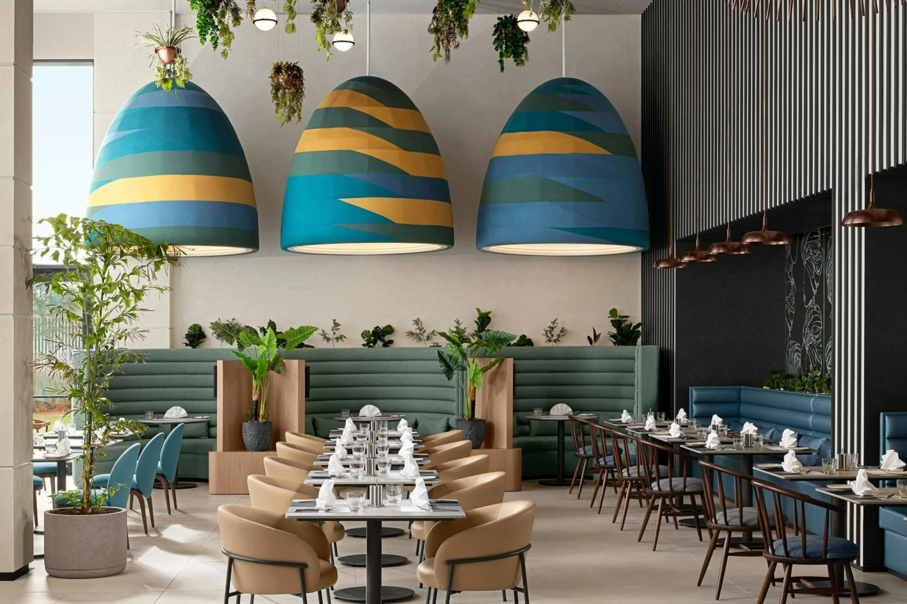 Restaurant/places to eat in Courtyard by Marriott Dakar Diamniadio