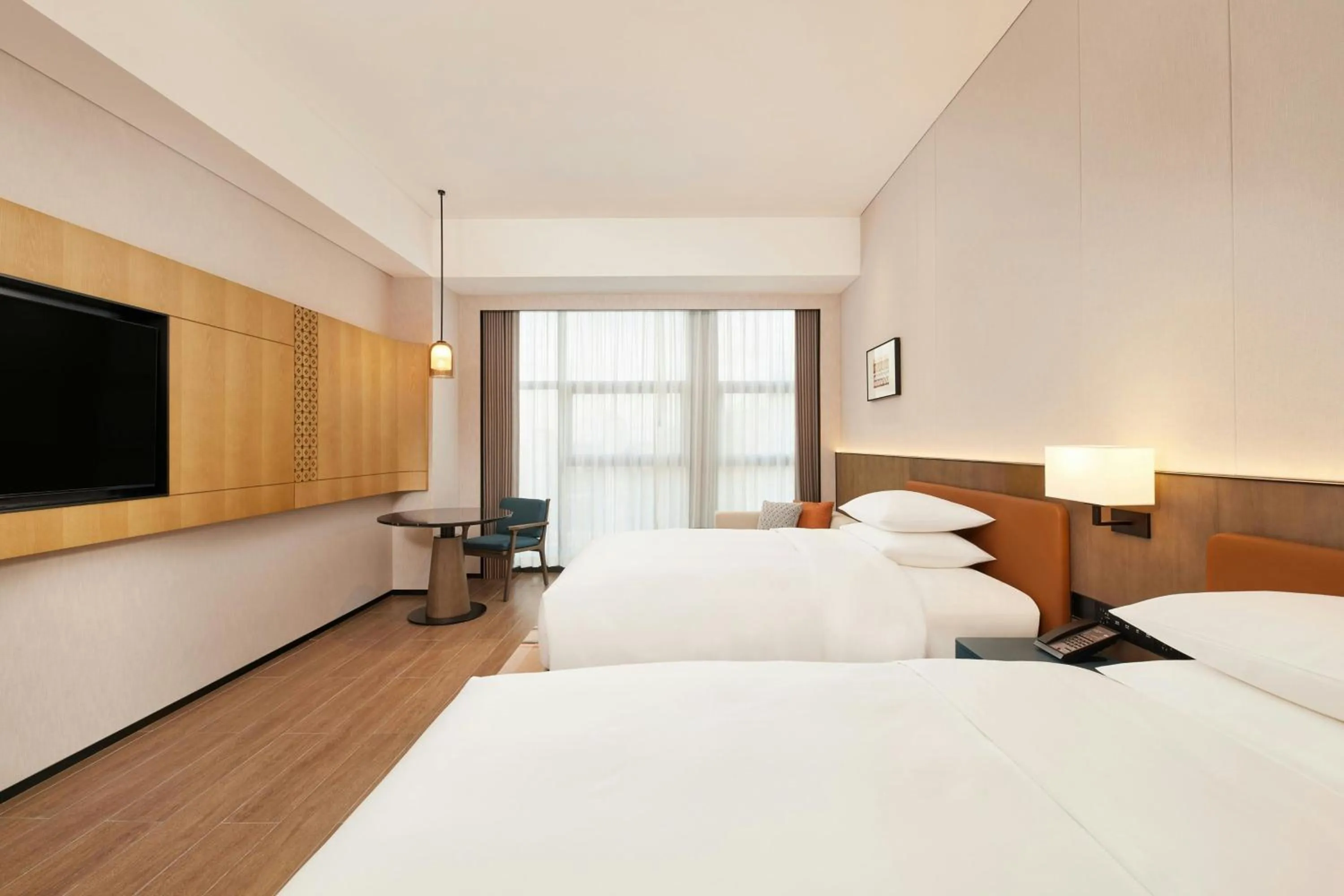 Photo of the whole room, Bed in Courtyard by Marriott Nanning Wuxiang