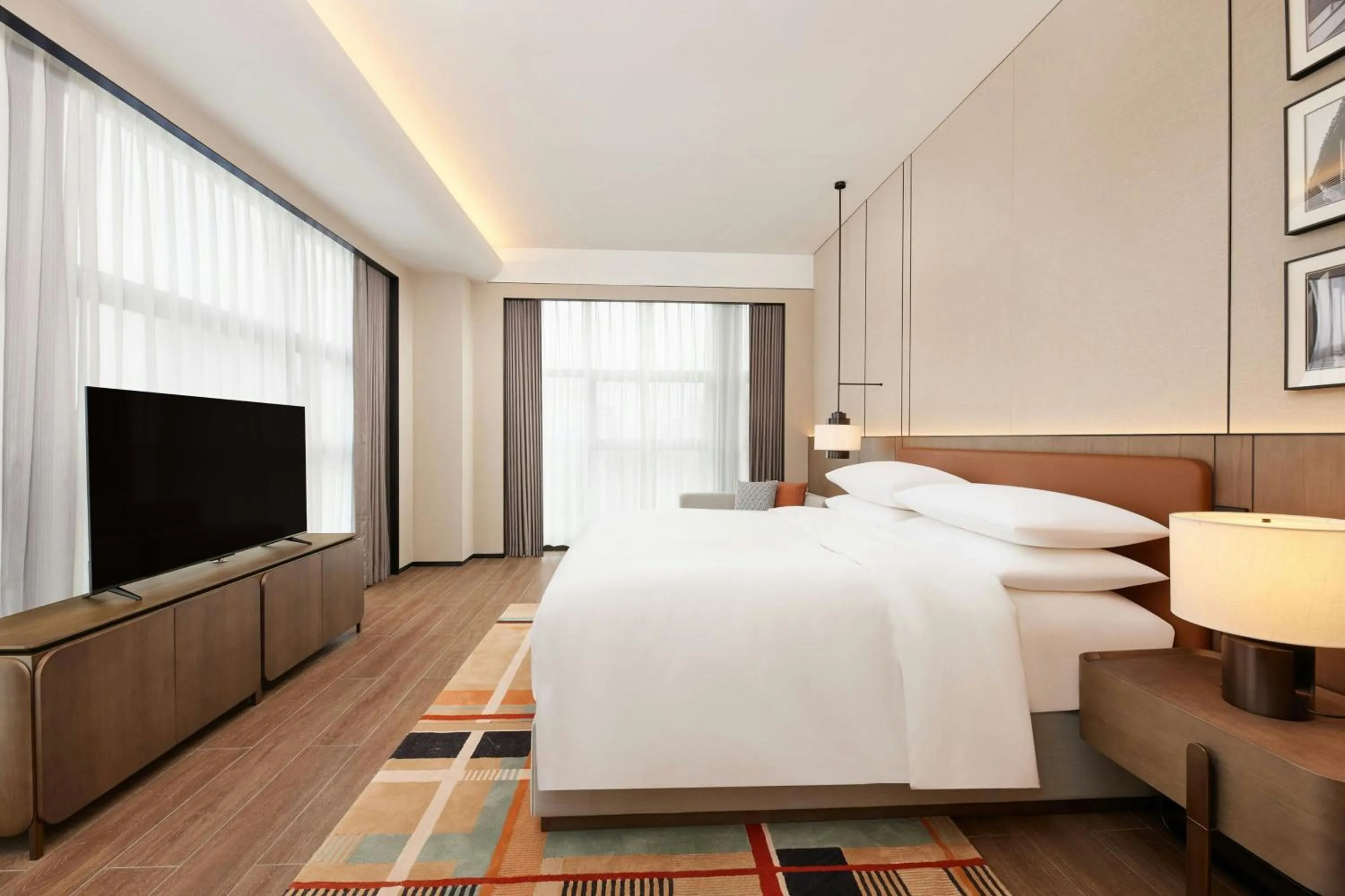 Bedroom, Bed in Courtyard by Marriott Nanning Wuxiang