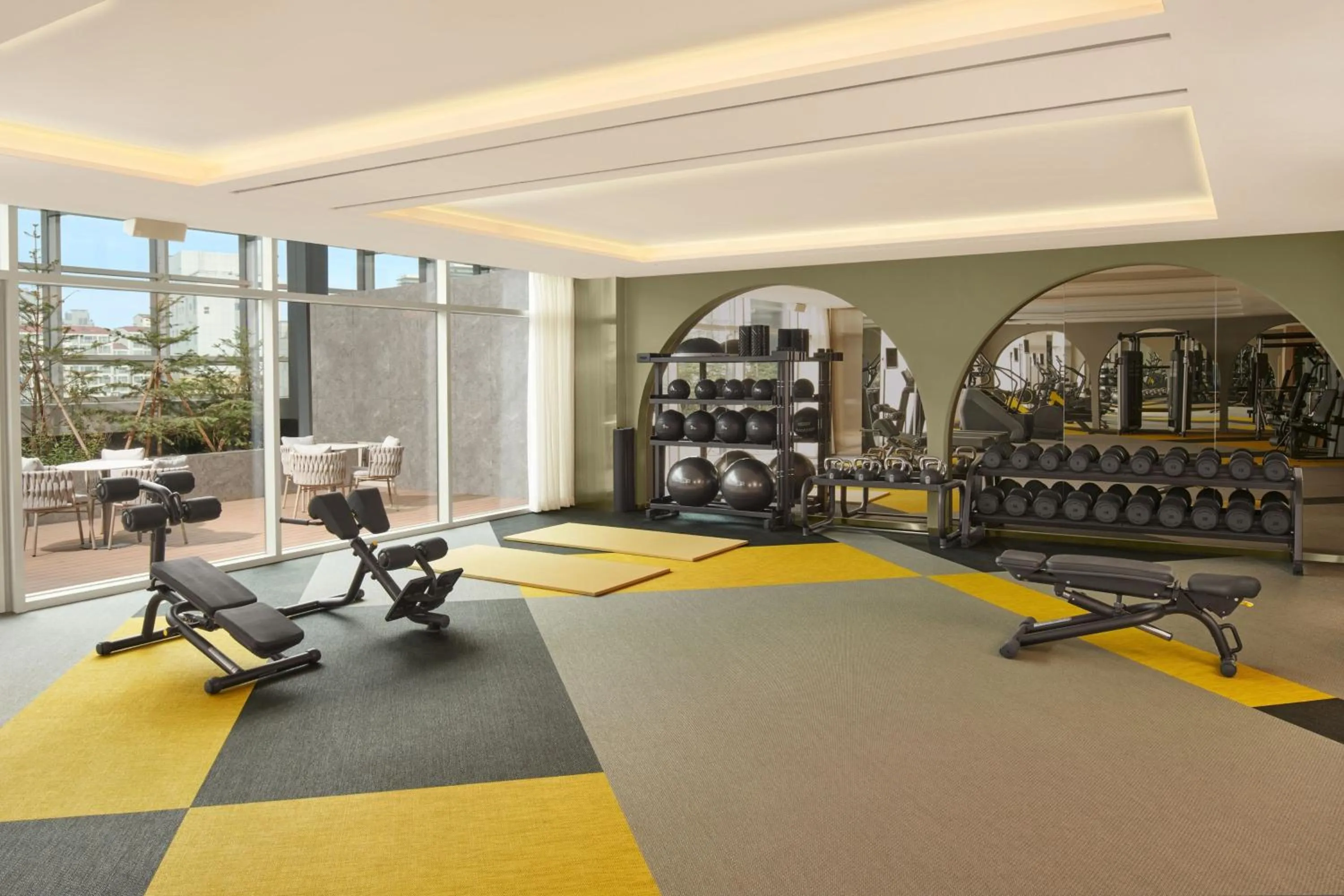 Fitness centre/facilities in The Link Seoul, a Tribute Portfolio Hotel