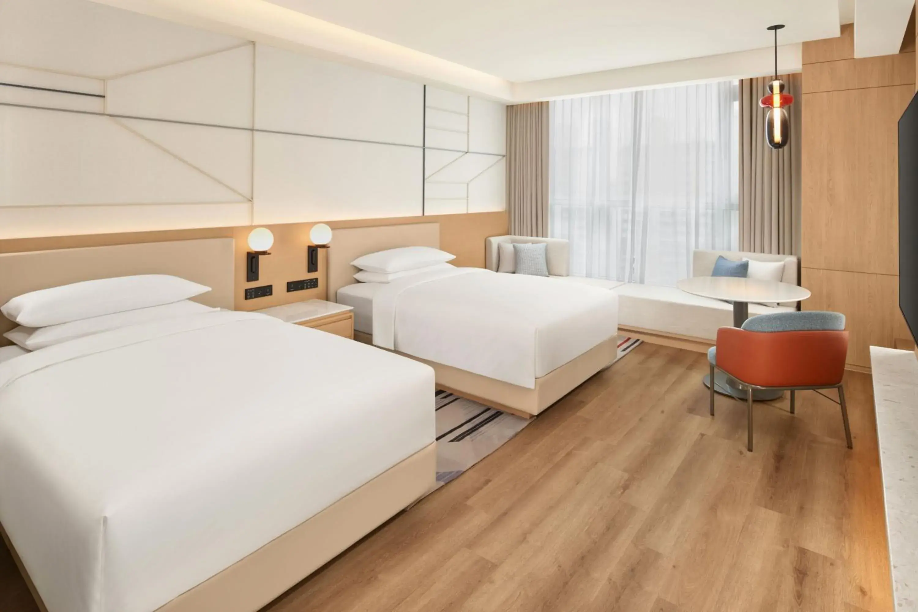 Premium Double Room with Two Double Beds - High Floor in The Link Seoul, a Tribute Portfolio Hotel Premium Double Room with Two Double Beds - High Floor in The Link Seoul, a Tribute Portfolio Hotel
