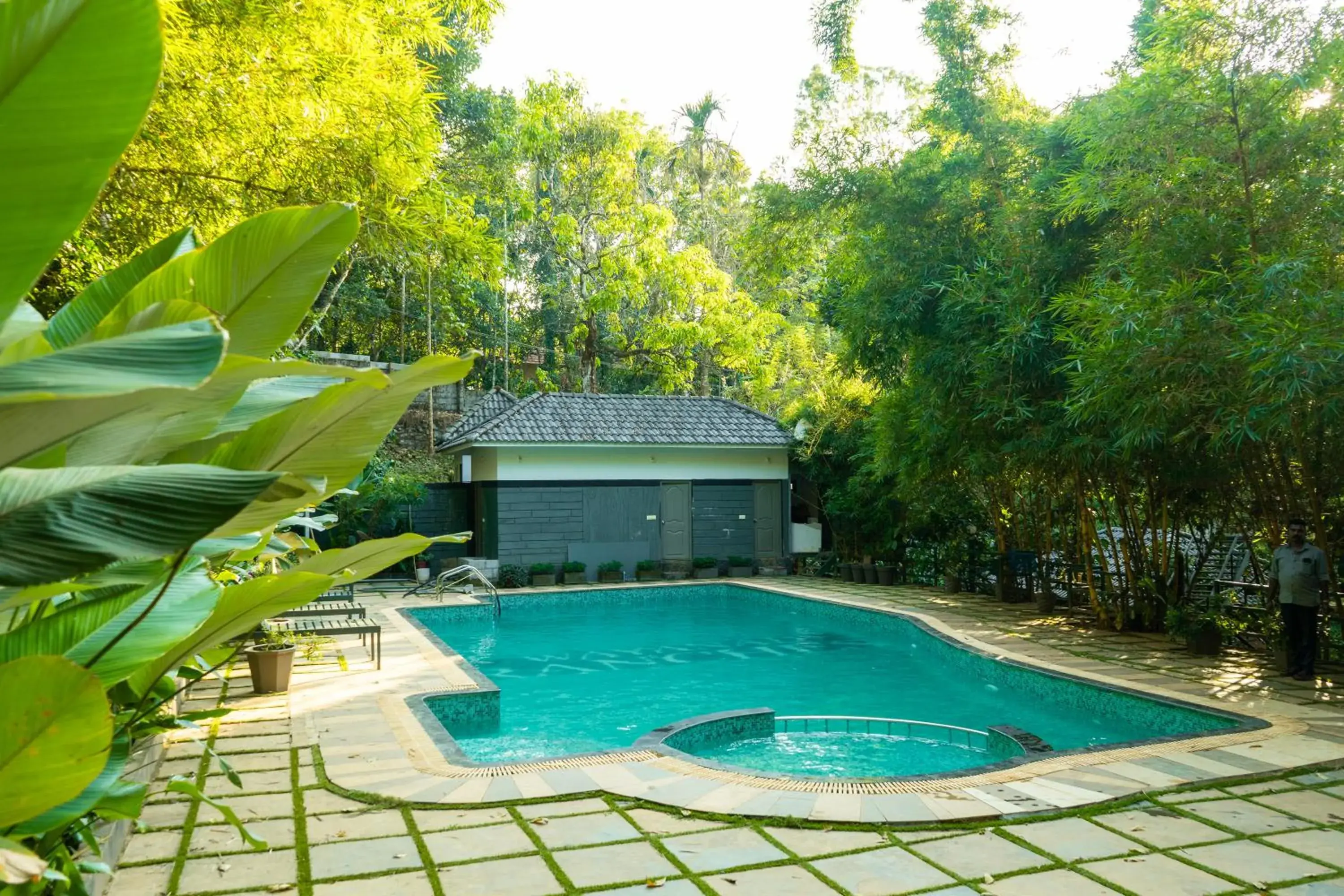 Swimming pool in Wayanad Ranches Resorts Swimming pool in Wayanad Ranches Resorts